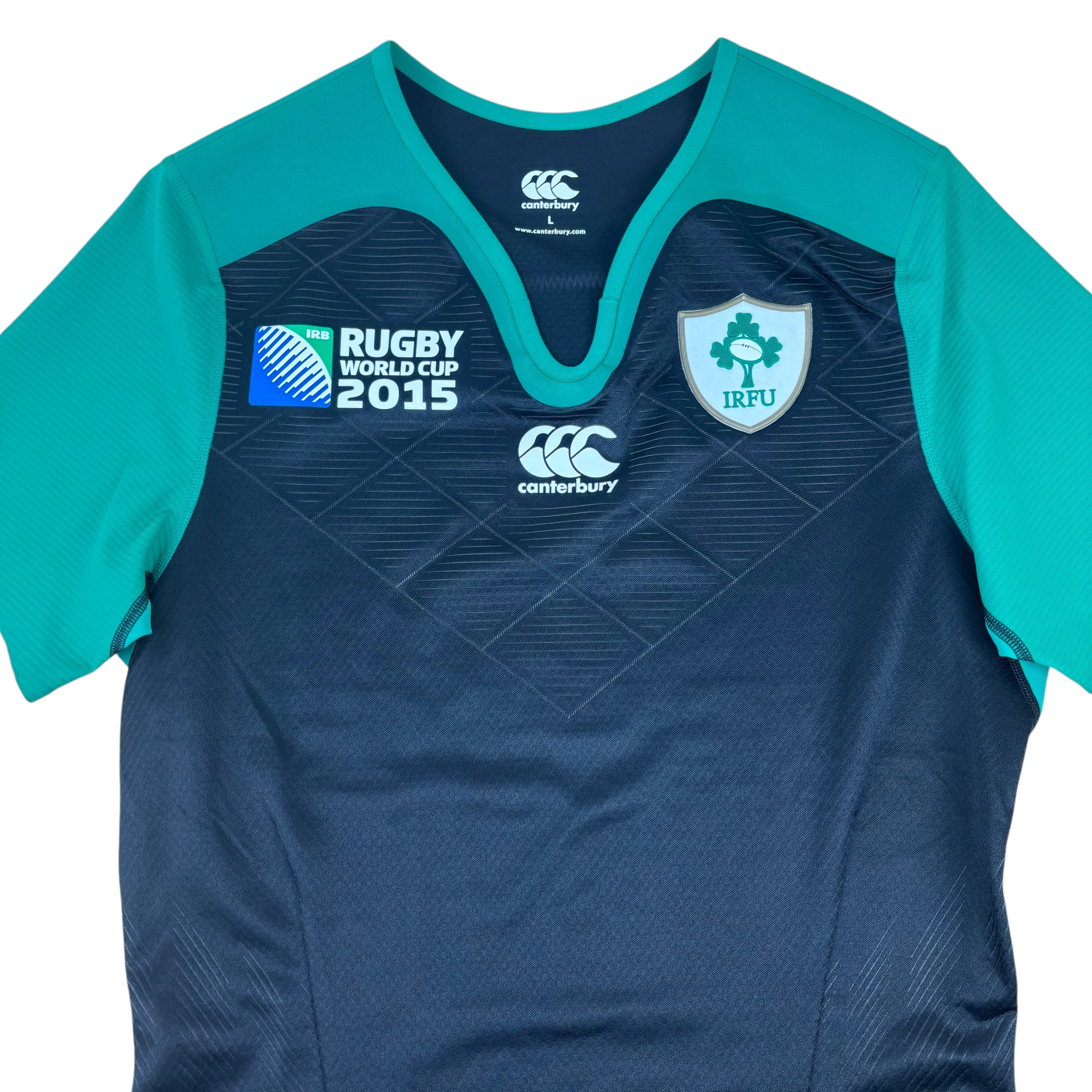 Canterbury Ireland Rugby IRFU 2015 Rugby World Cup Alternate Jersey (L)