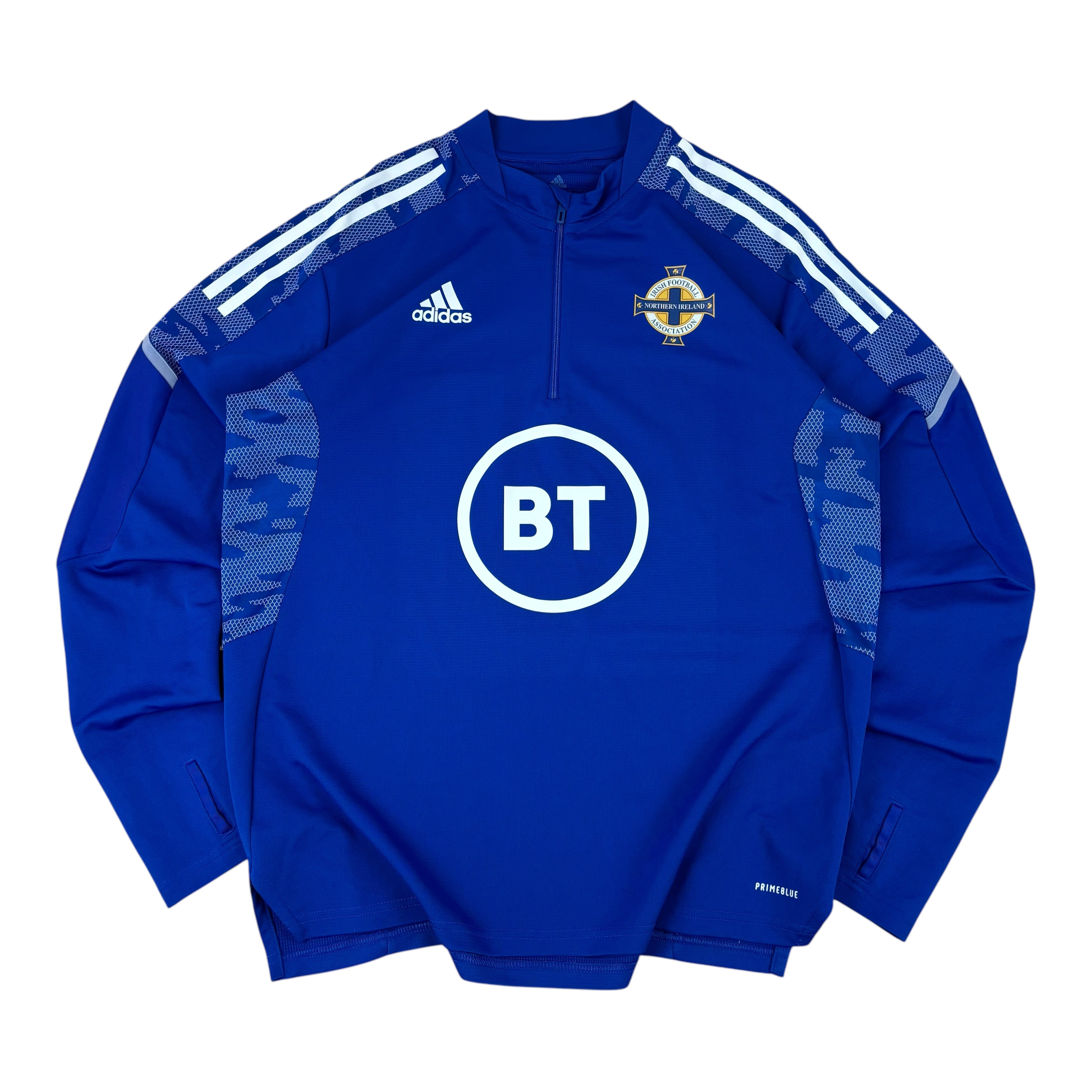 Adidas Northern Ireland Football 2021/22 Training Q-Zip Track Jacket (L)