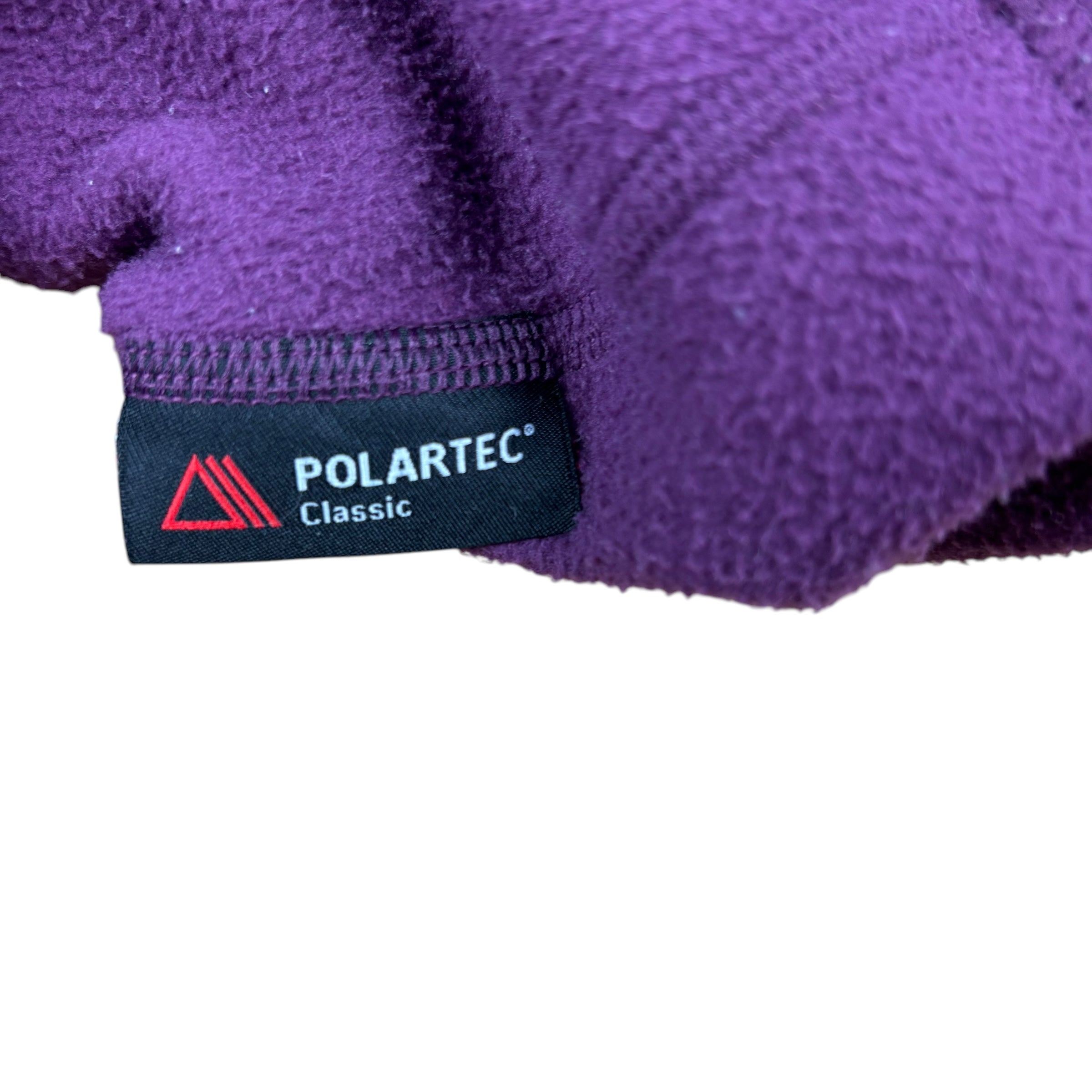 The North Face Purple Logo Fleece (Women’s M)