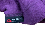 The North Face Purple Logo Fleece (Women’s M)