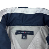 Tommy Hilfiger Grey Y2K Logo Windbreaker (L)