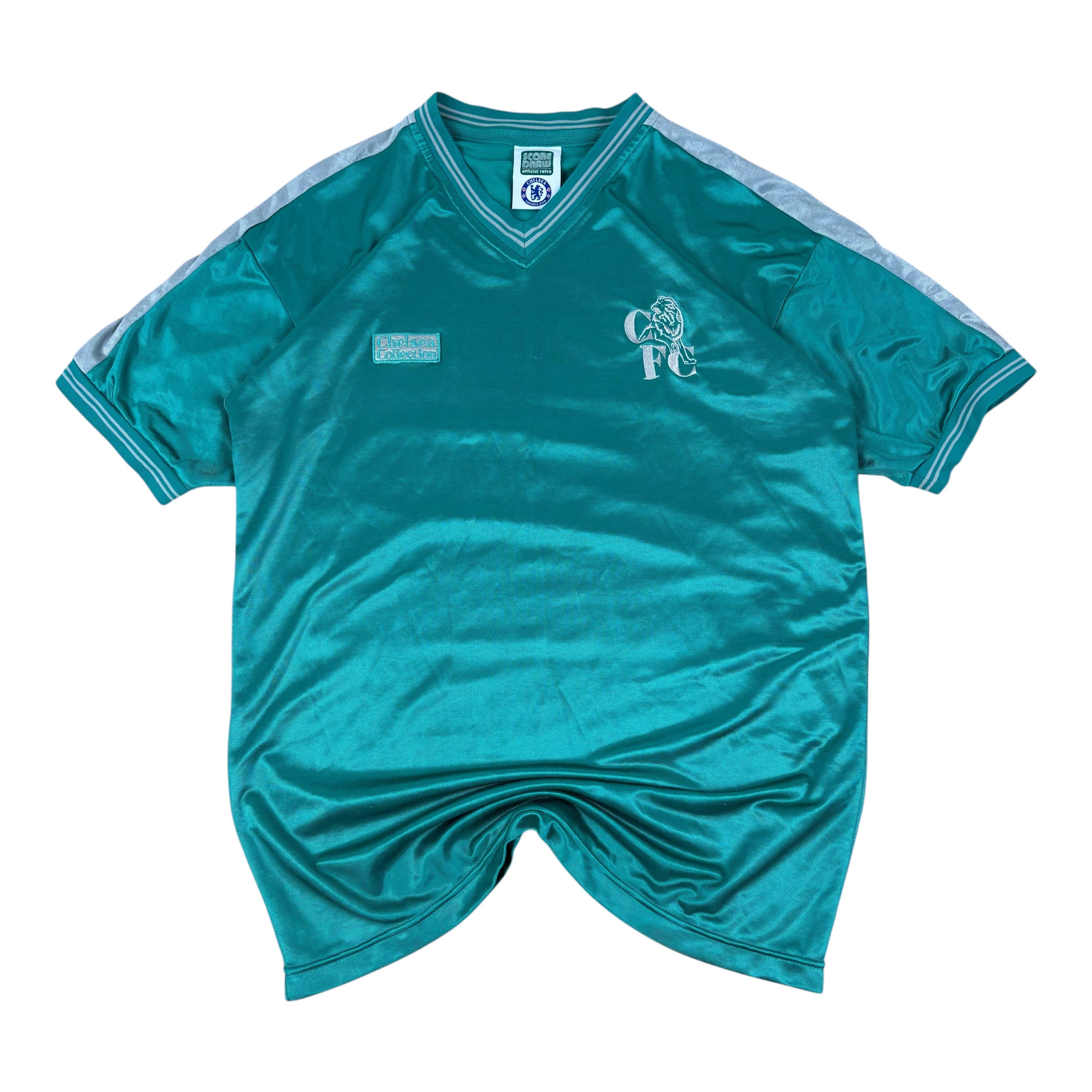 ScoreDraw Chelsea FC 1986/87 Official Retro Away Jersey (M)