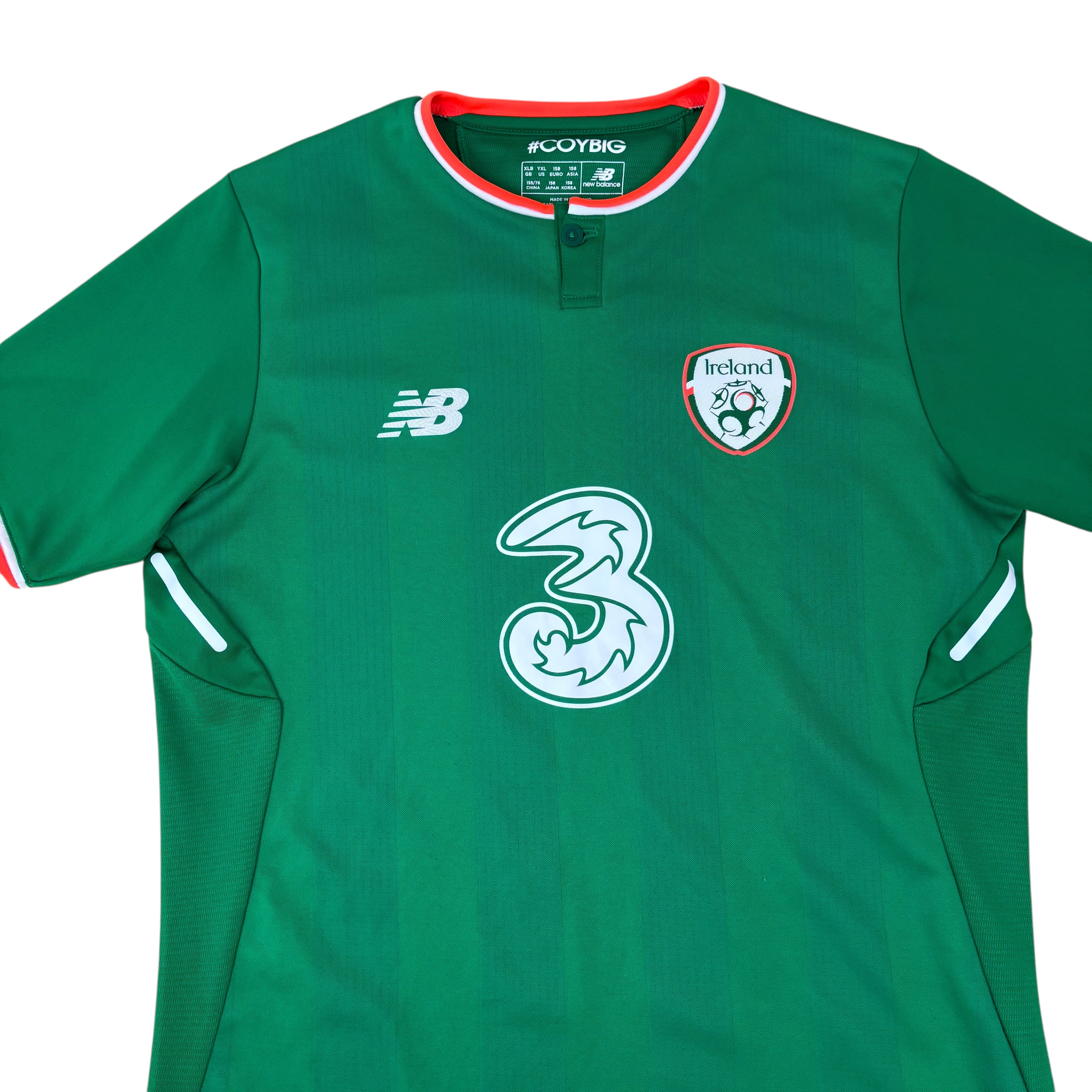 New Balance Ireland National Team 2017/18 Home Jersey (Youth XL)