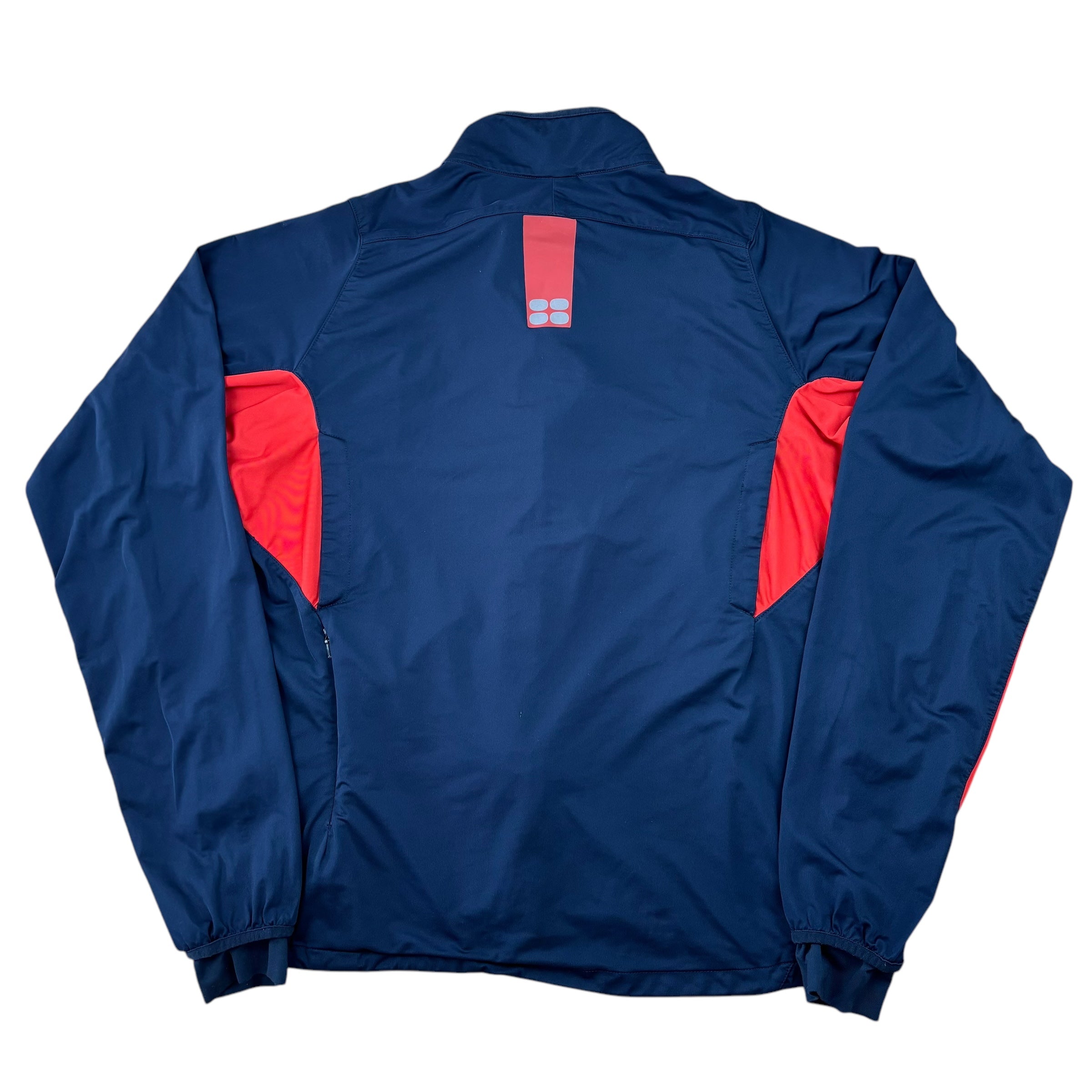 Nike Navy Y2K Logo Track Jacket (L)