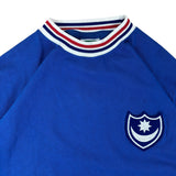 Score Draw Portsmouth FC 1960/70 Official Retro Home Jersey (M)