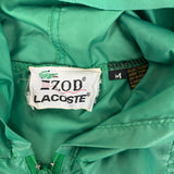 Izod Lacoste 80s Green Windbreaker (M)