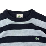 Lacoste Vintage Striped Knitted Sweater (S)