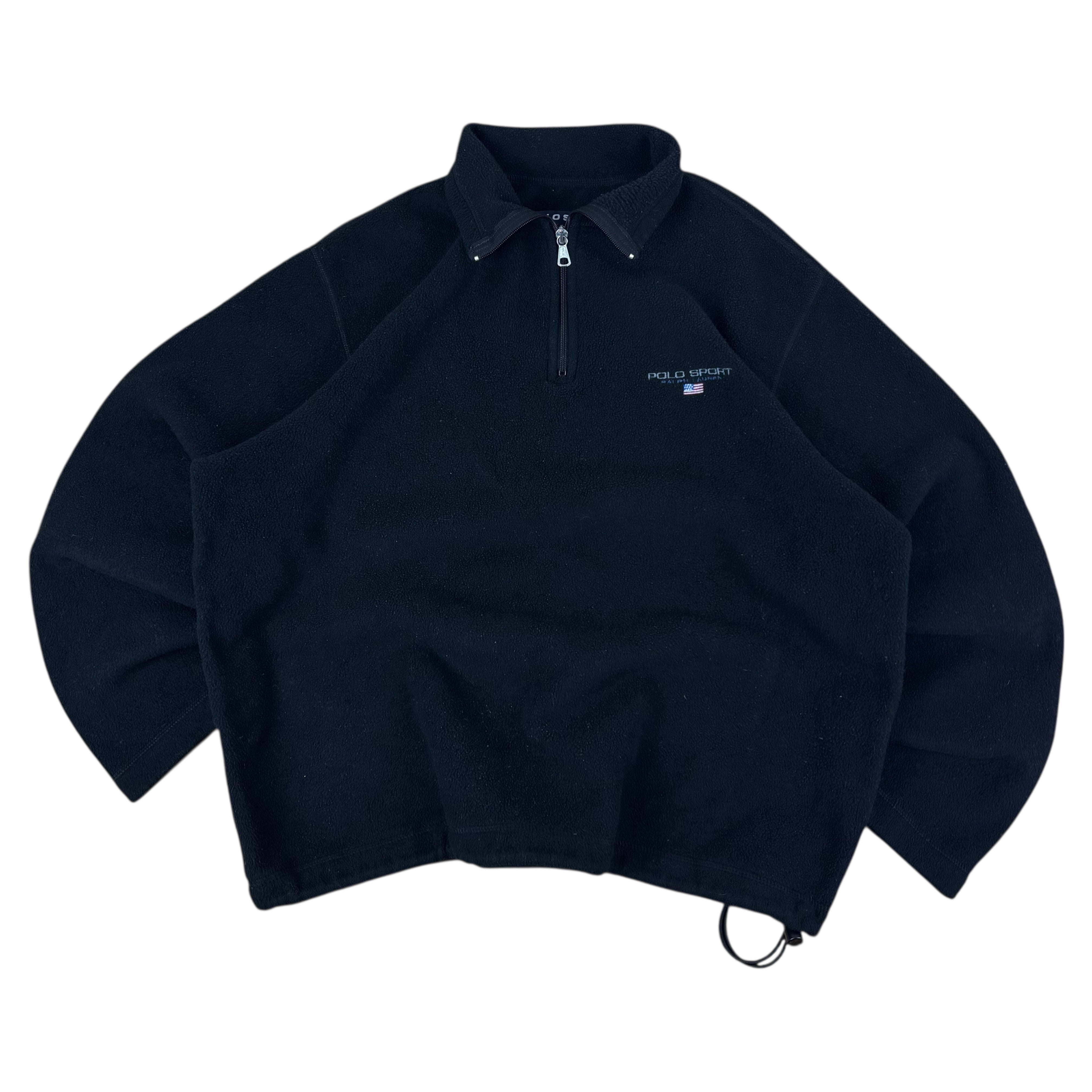 Polo Sport Ralph Lauren Black Q-Zip Fleece (M)