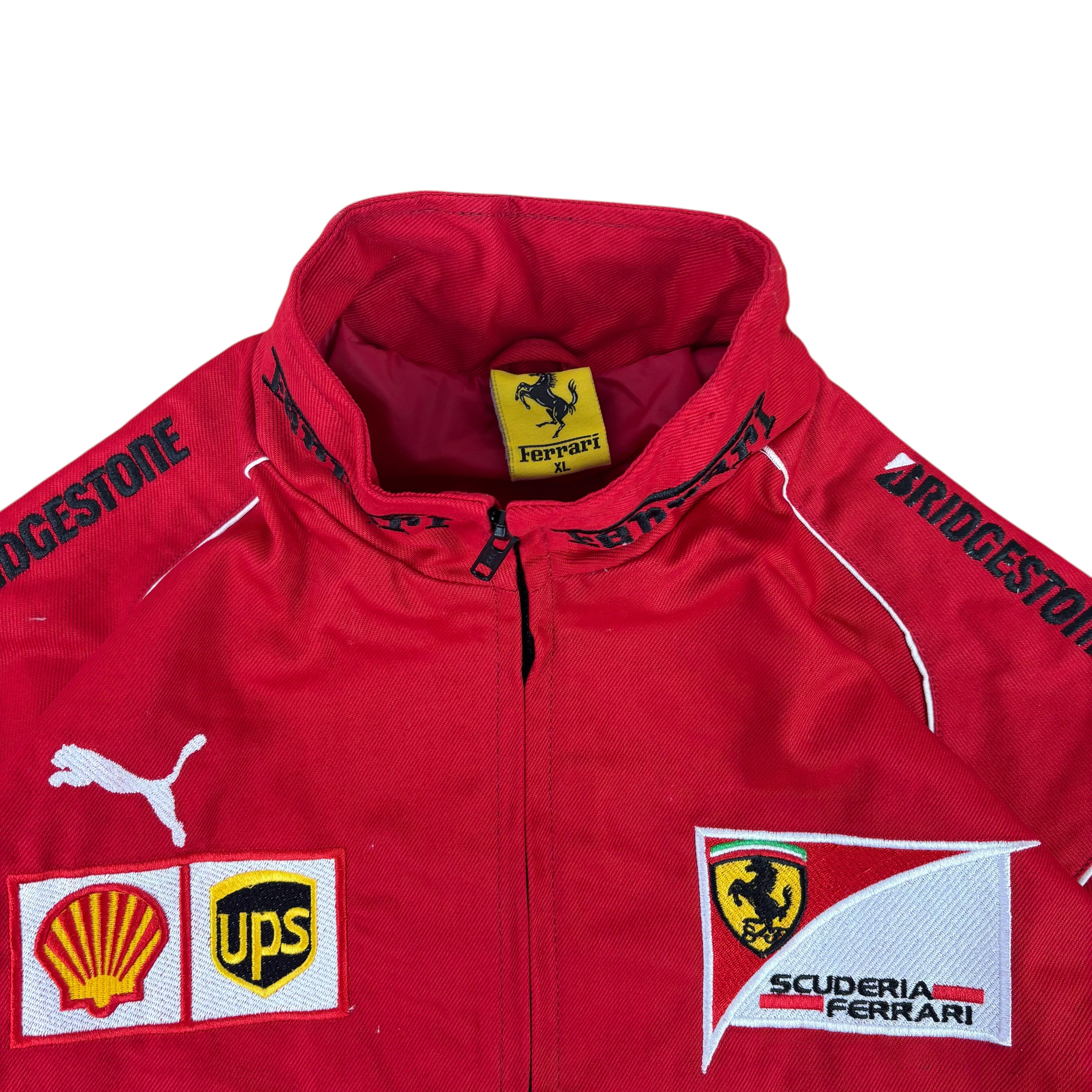 Puma Scuderia Ferrari Red F1 Racing Jacket (XL)