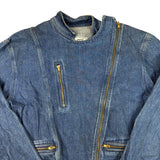 20&20 90s Asymmetrical Zip Denim Jacket (Women’s M)