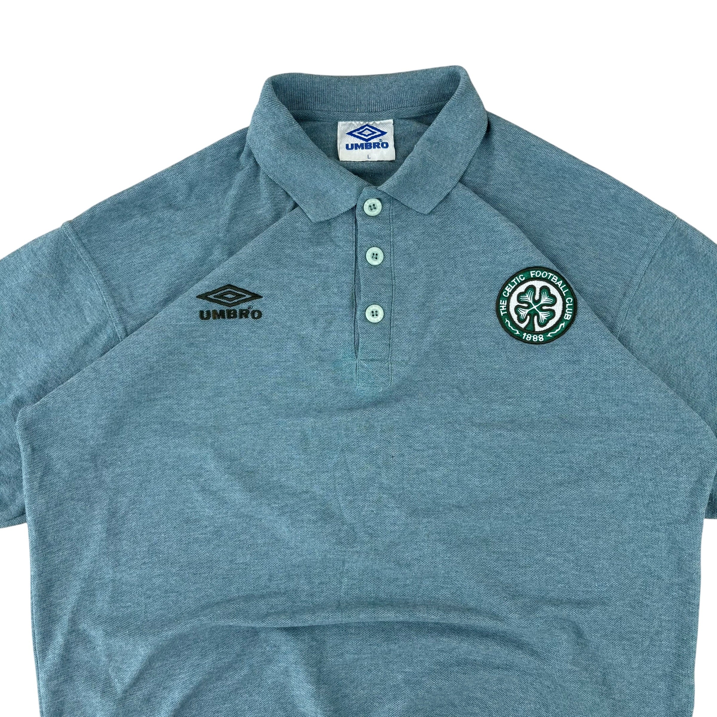 Umbro Celtic FC 1995/96 Polo Shirt (L)