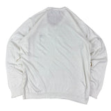 Polo Ralph Lauren White Knitted V-Neck Sweater (M)