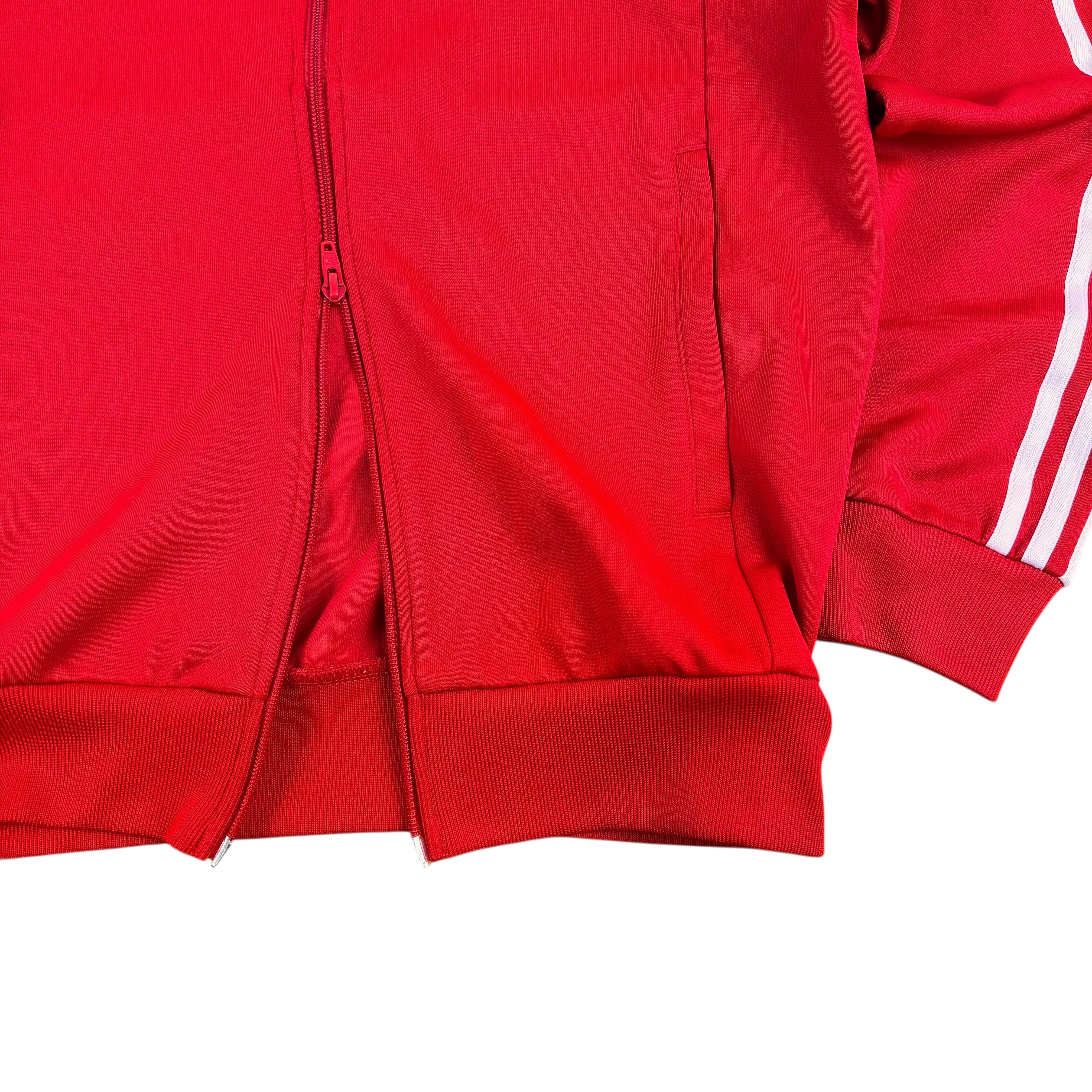 Adidas Red Bomber Track Jacket (M)