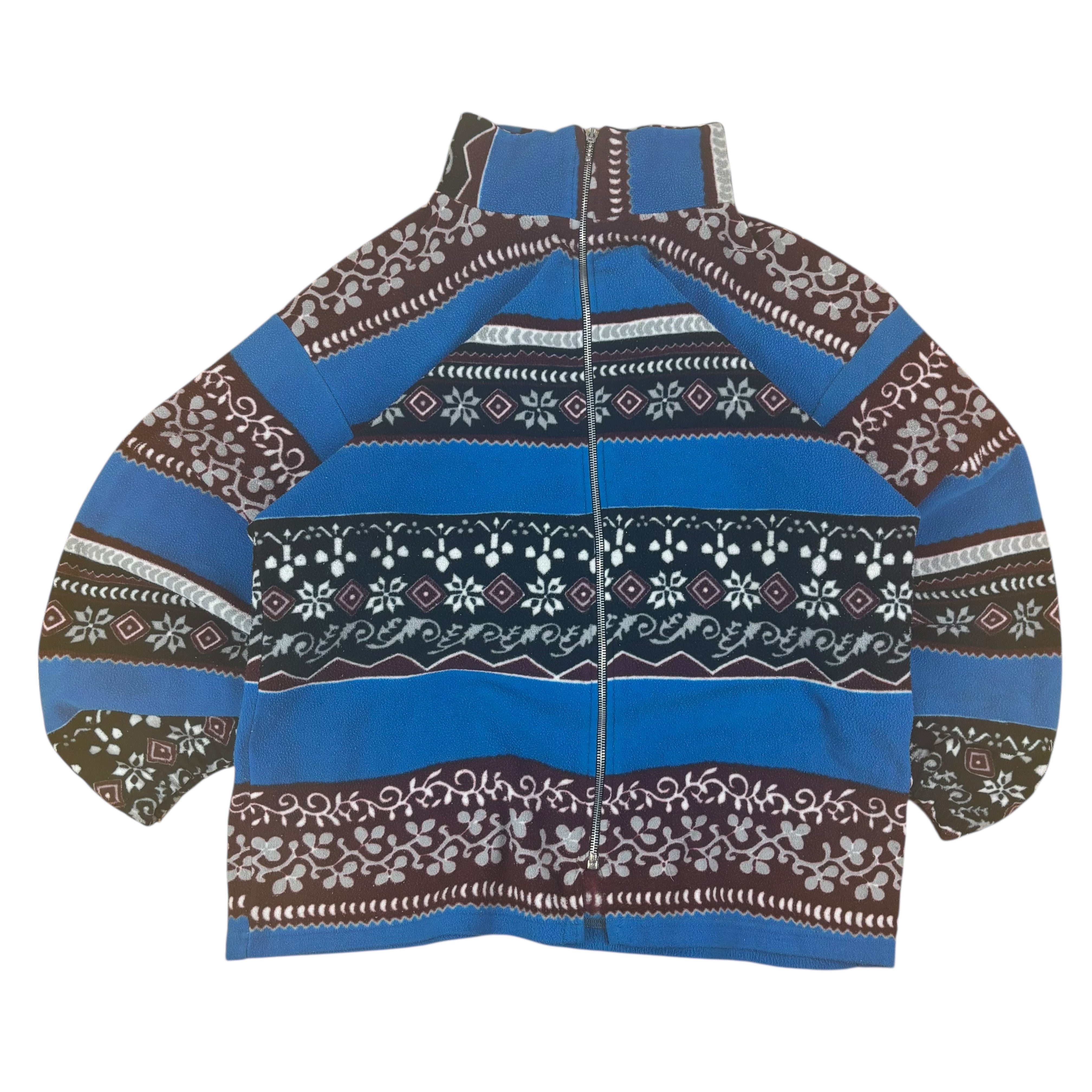 Vintage Funky Pattern Fleece (Women’s L)