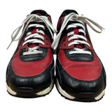 Nike AirMax90 LTR Black Red Trainers (UK6)