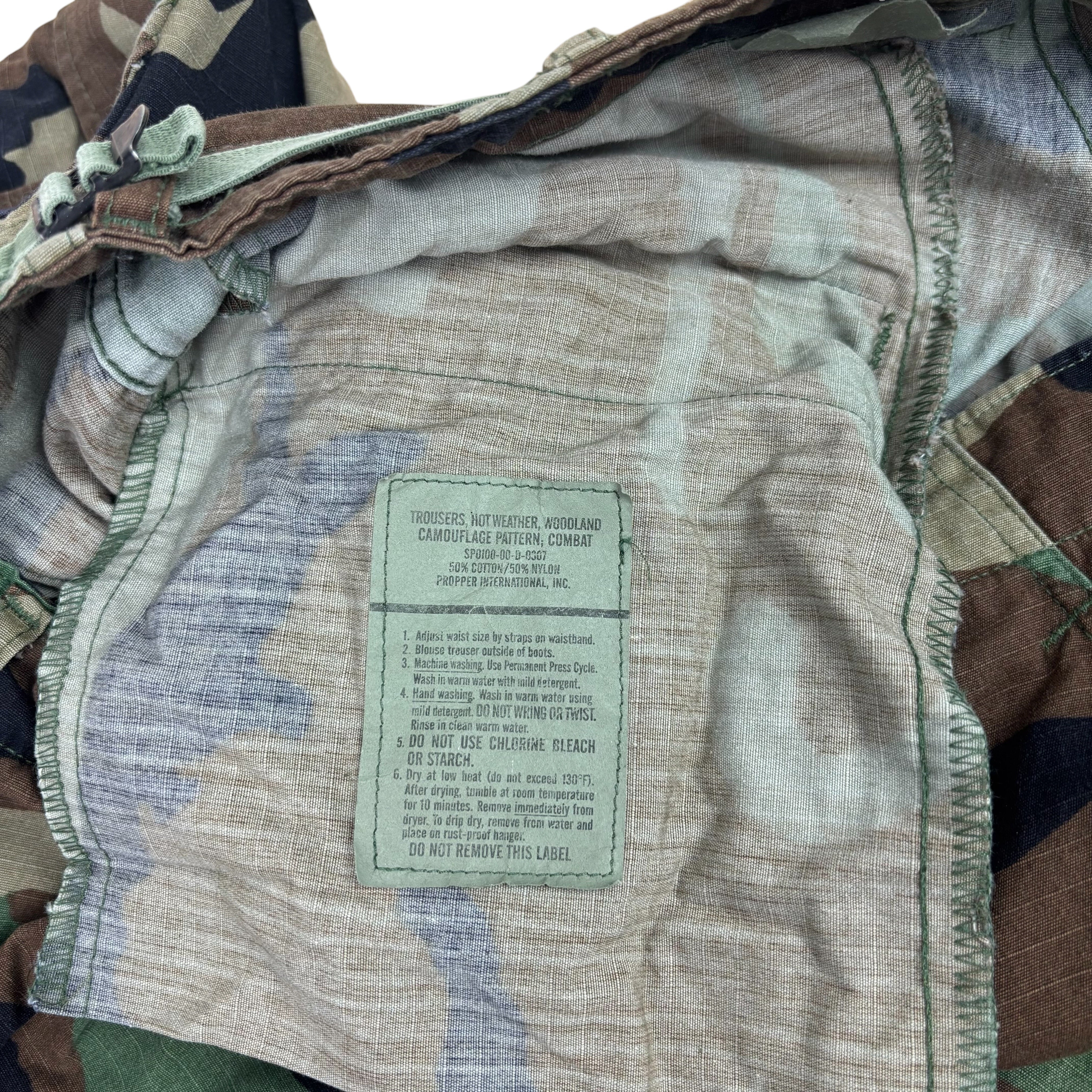 Propper International M81 United States Military BDU Hot Weather Woodland Camo DPM Combat Trousers (S)