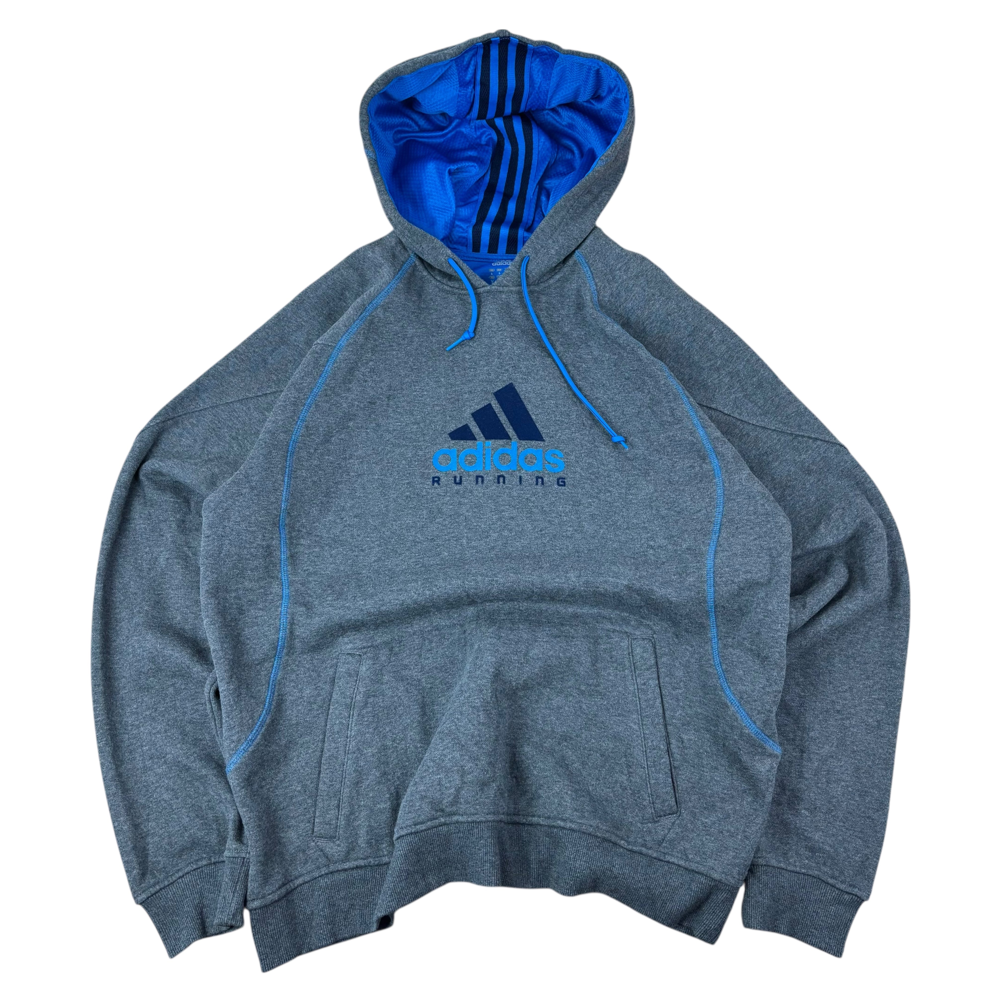 Adidas Running Y2K Grey Hoodie (L)