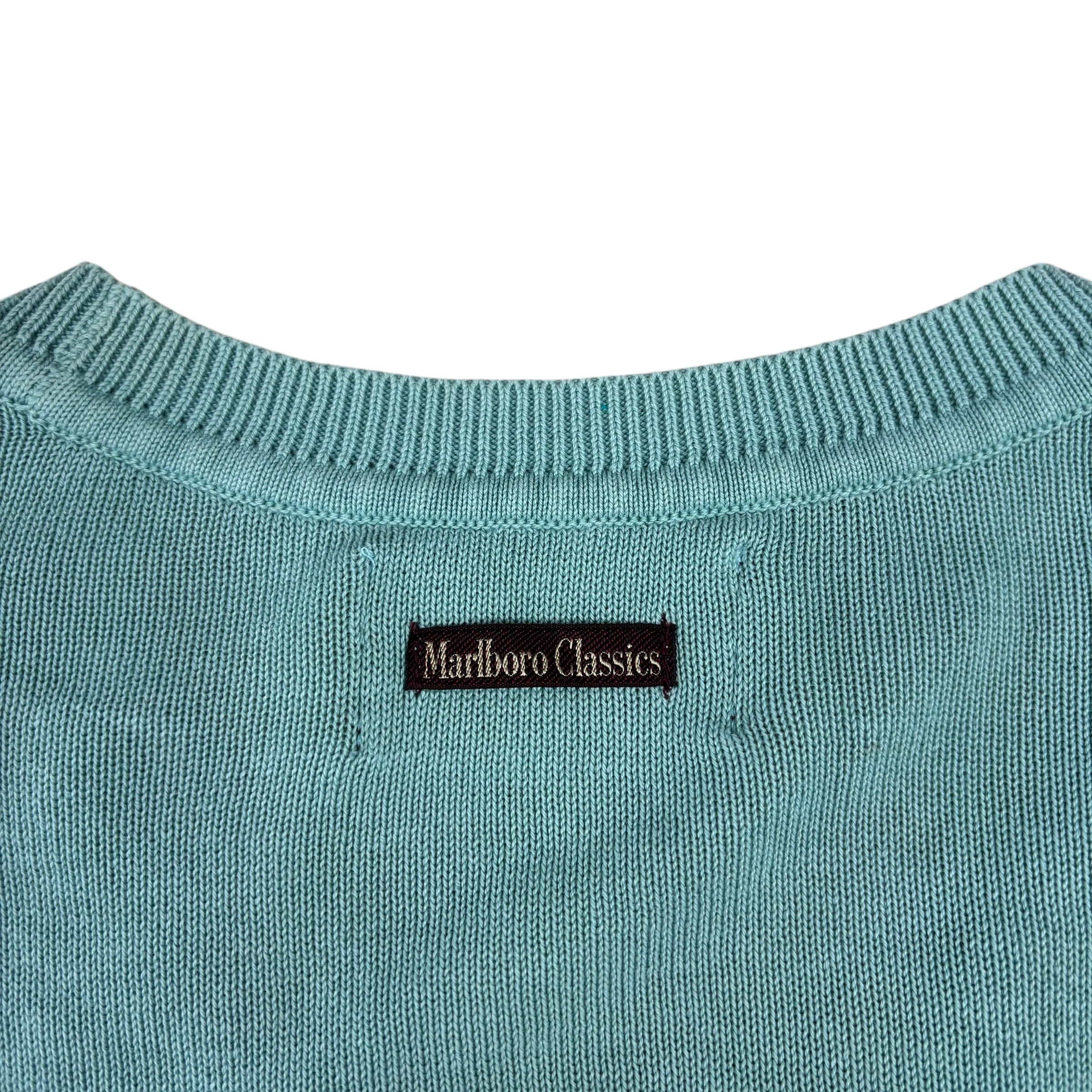 Marlboro Classics 90s Cotton Knitted Sweater (L)