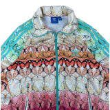 Adidas Butterfly Trefoil Cropped Bomber Track Jacket (Women’s S)