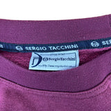 Sergio Tacchini 90s Maroon Sweater (M)