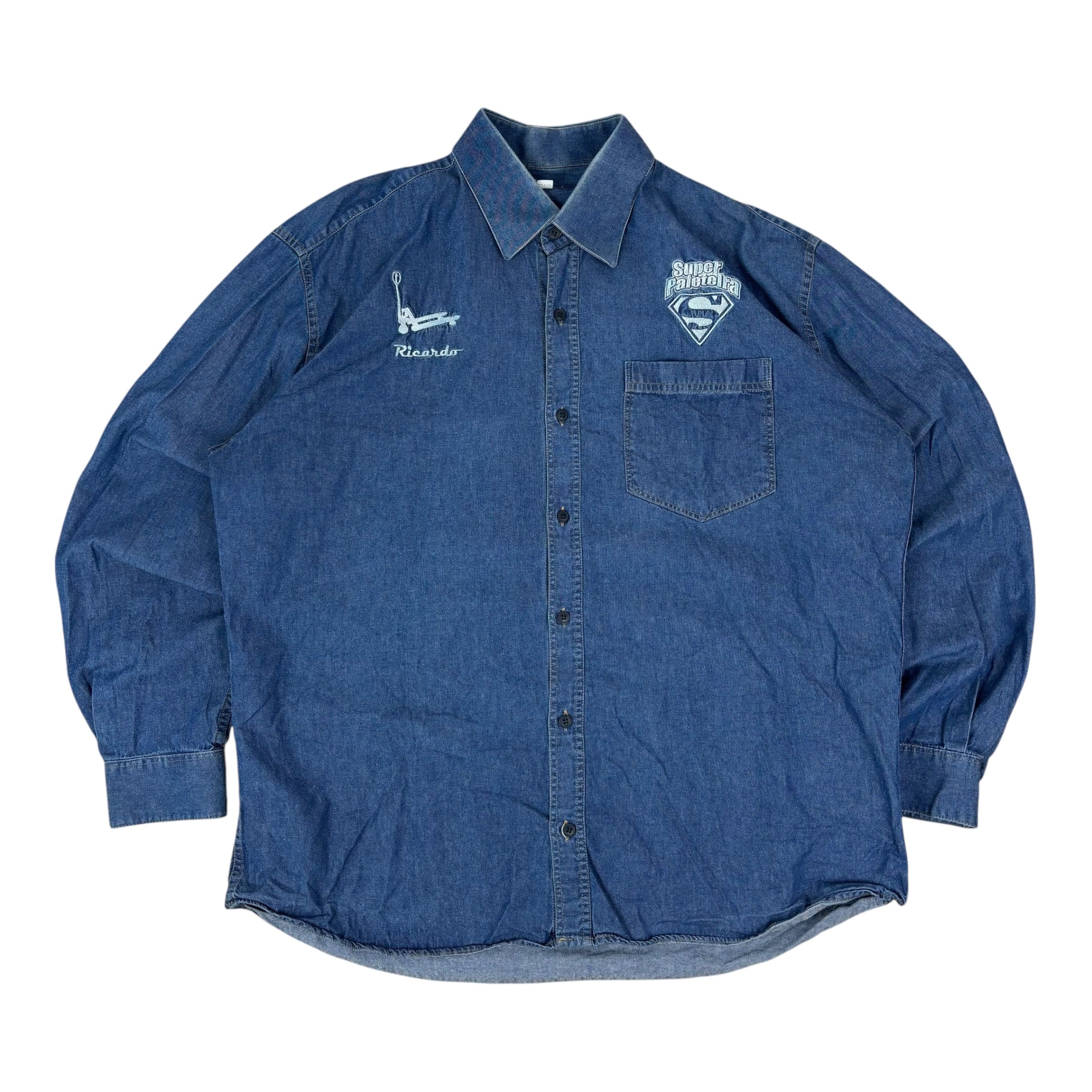 Pano Paris Vintage Denim Shirt (XL)