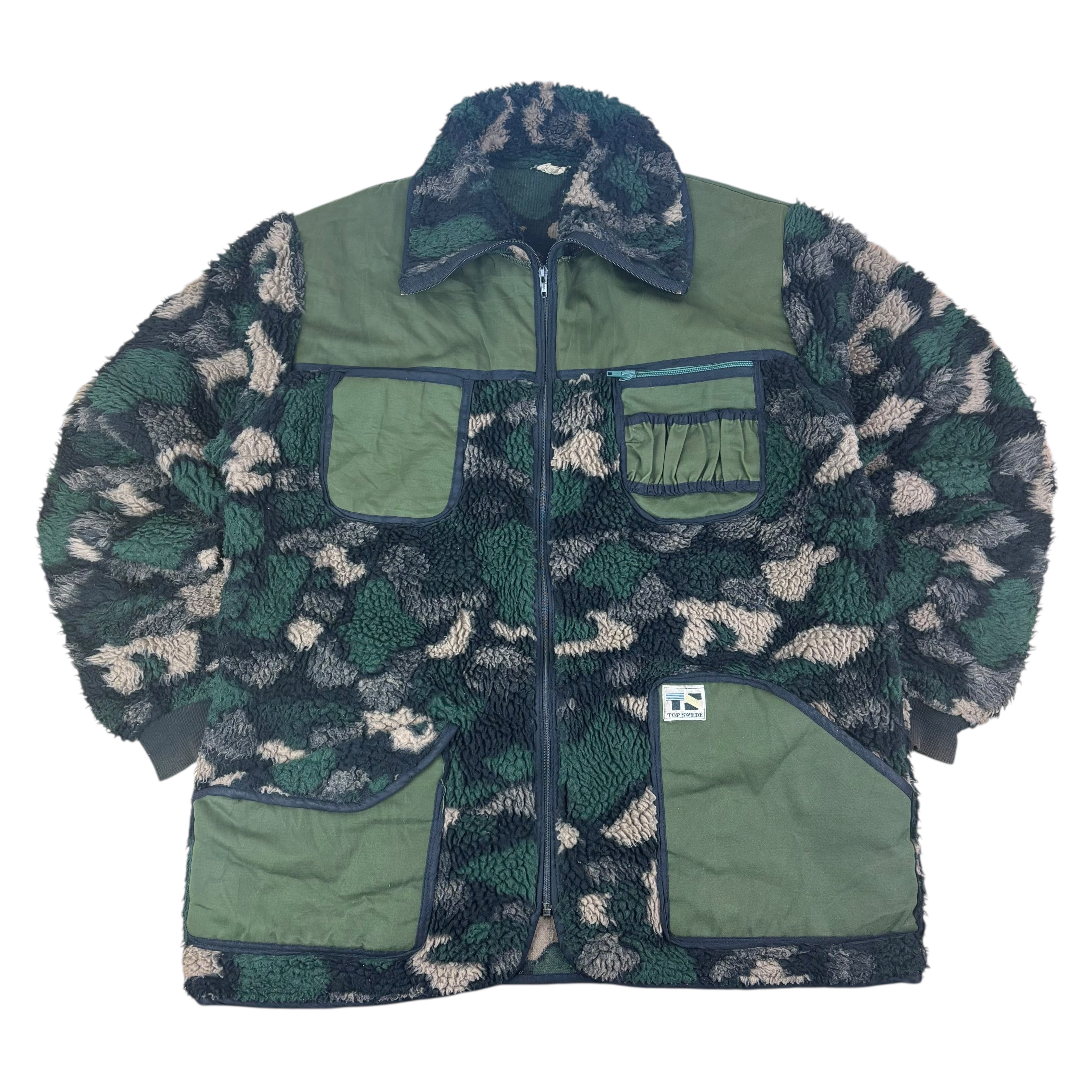 Top Swede Vintage Camo Fleece (L)