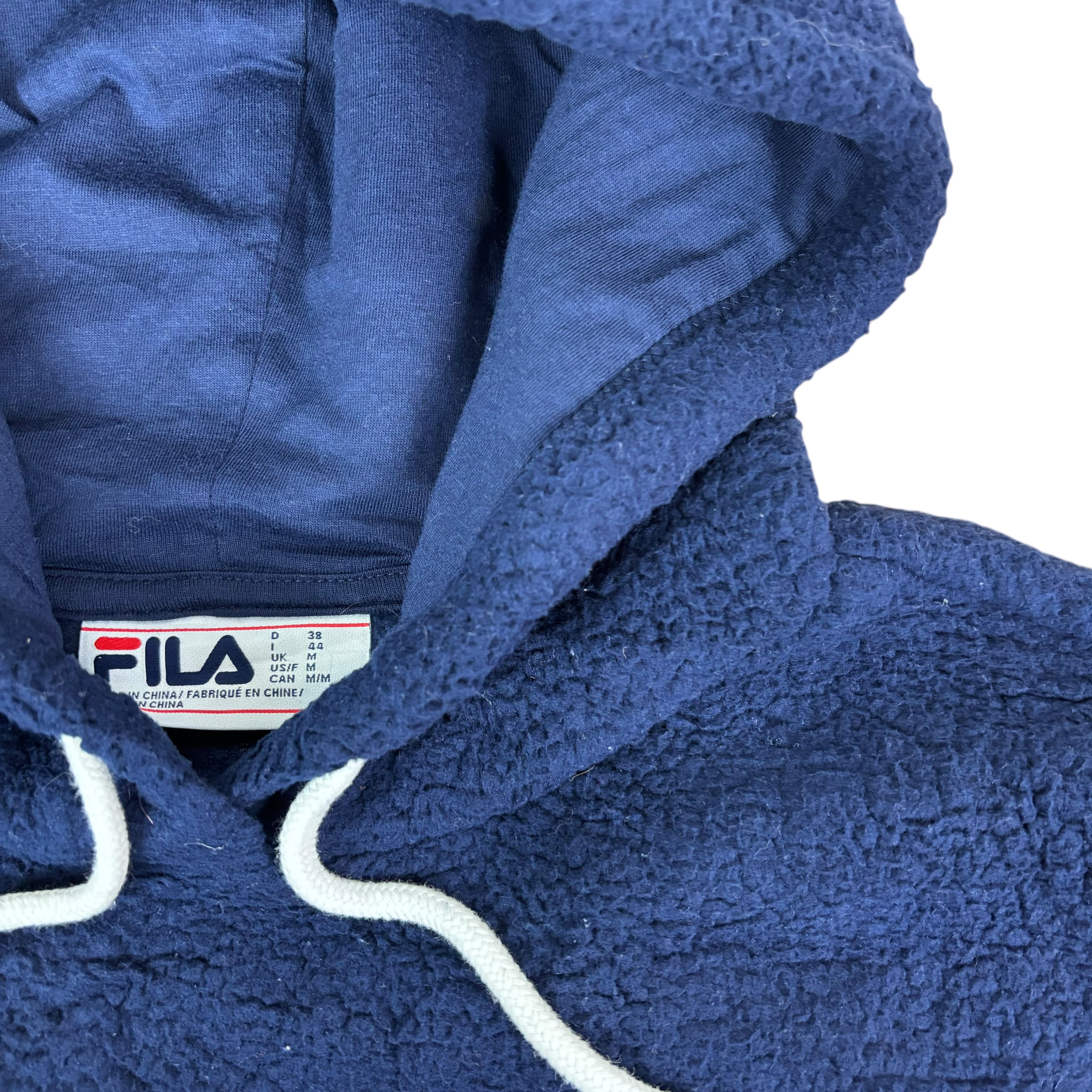 FILA Navy Hooded Sherpa Fleece (Women’s M)