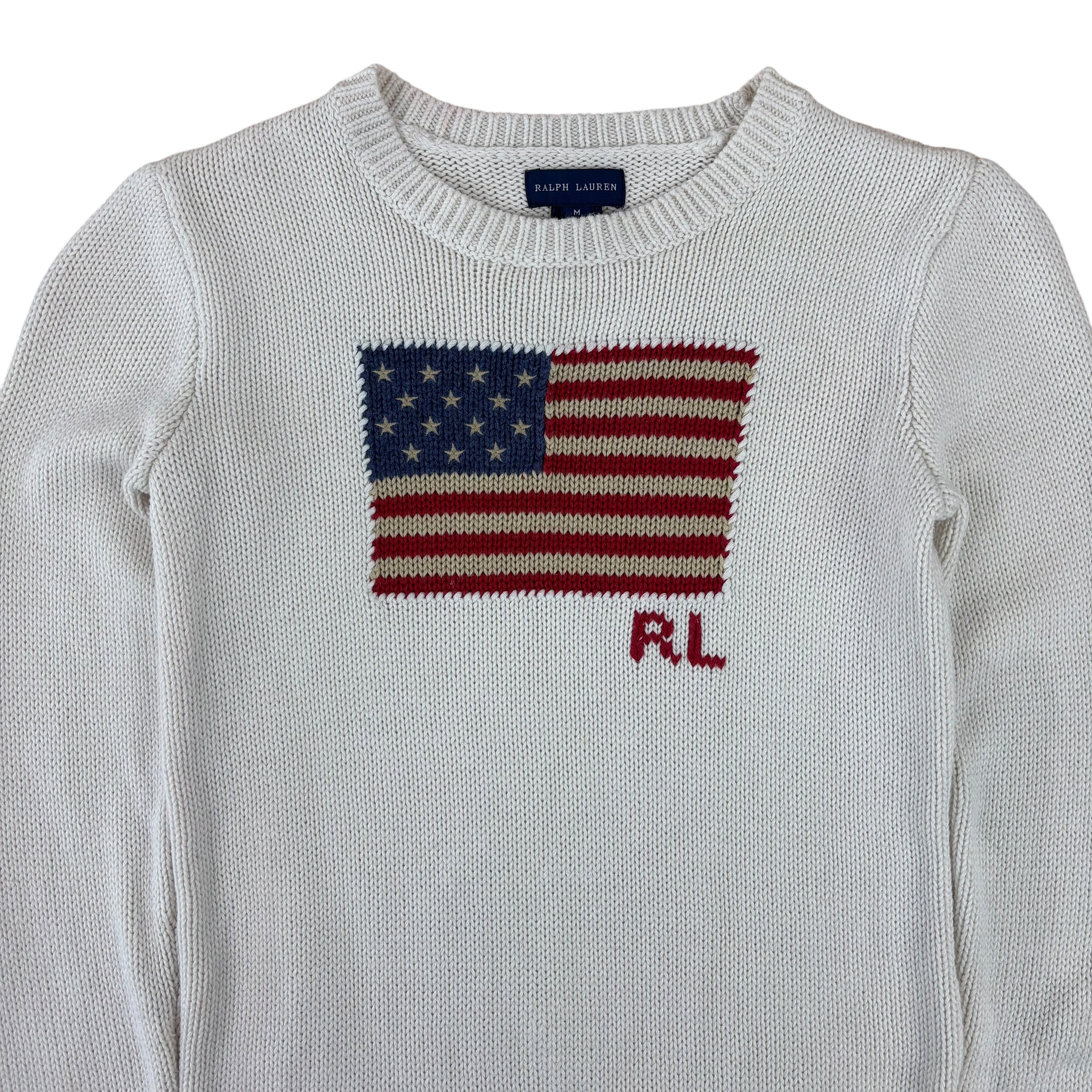 Polo Ralph Lauren USA Flag Knitted Sweater (8-10yrs)