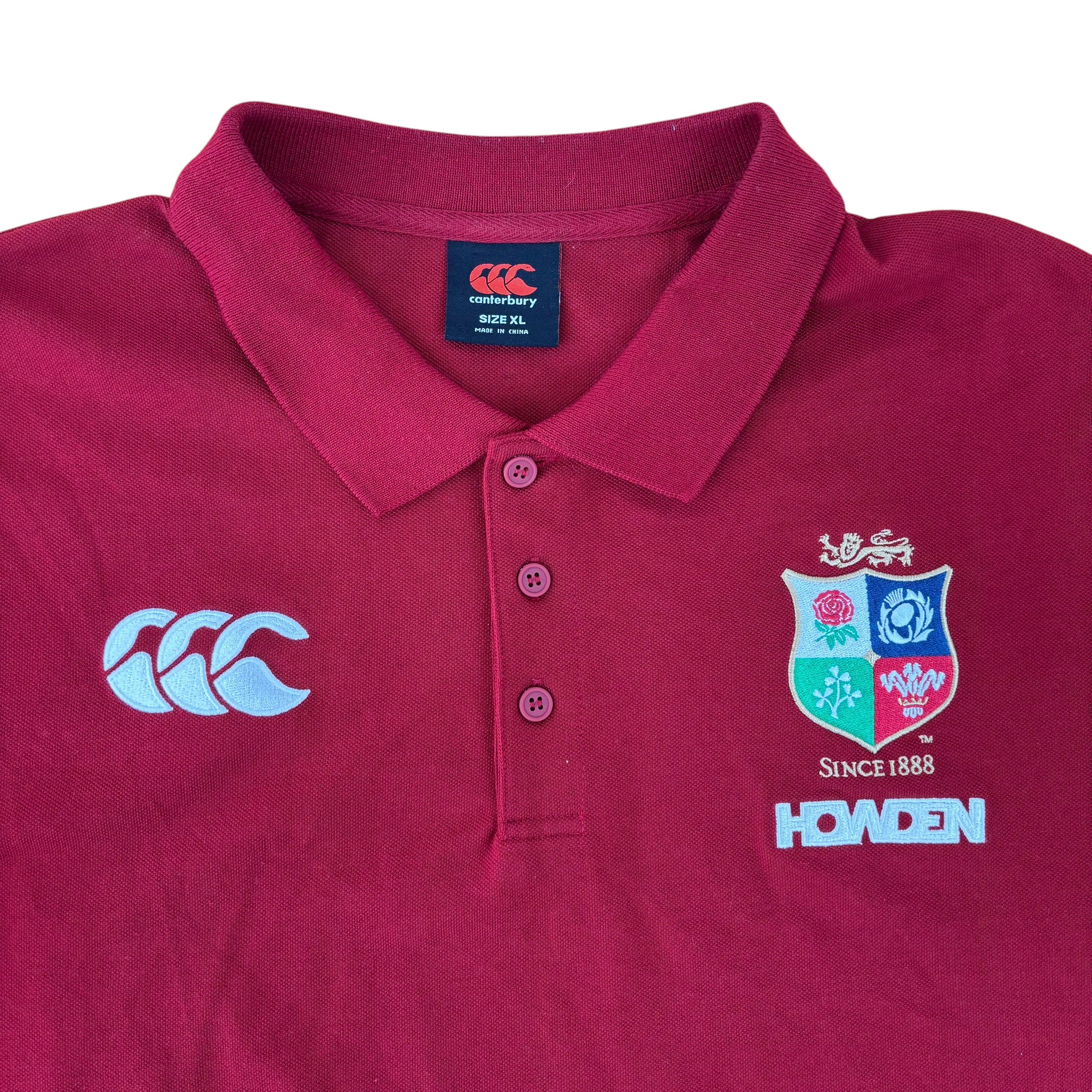 Canterbury British-Irish Lions 2025 Home Polo Shirt (XL)