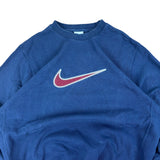 Nike Navy Swoosh Sweater (M)