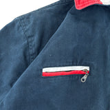Tommy Hilfiger Sailing Gear 90s Denim Flag Quilted Jacket (XL)