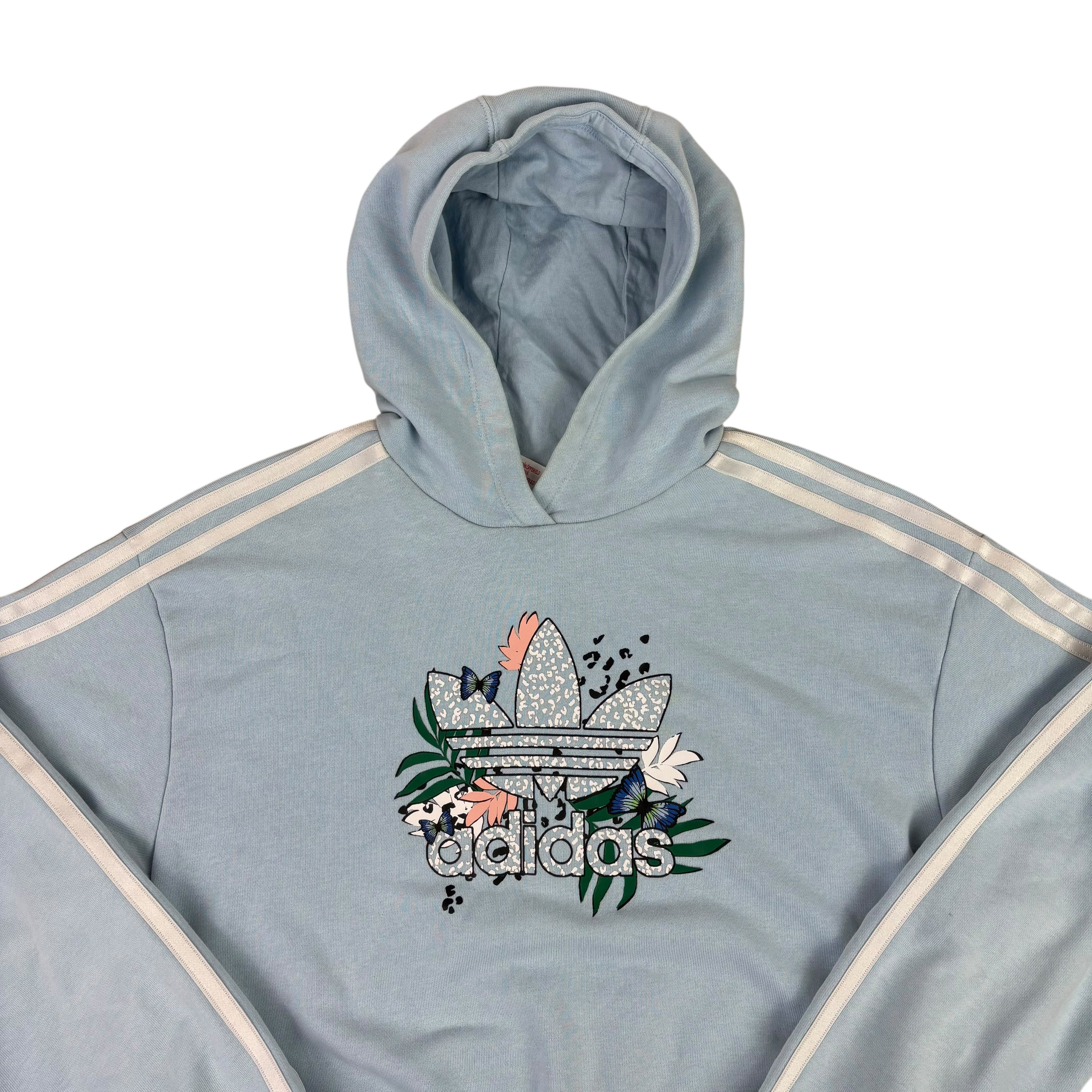 Adidas x Her Floral Logo Hoodie (13-14yrs)