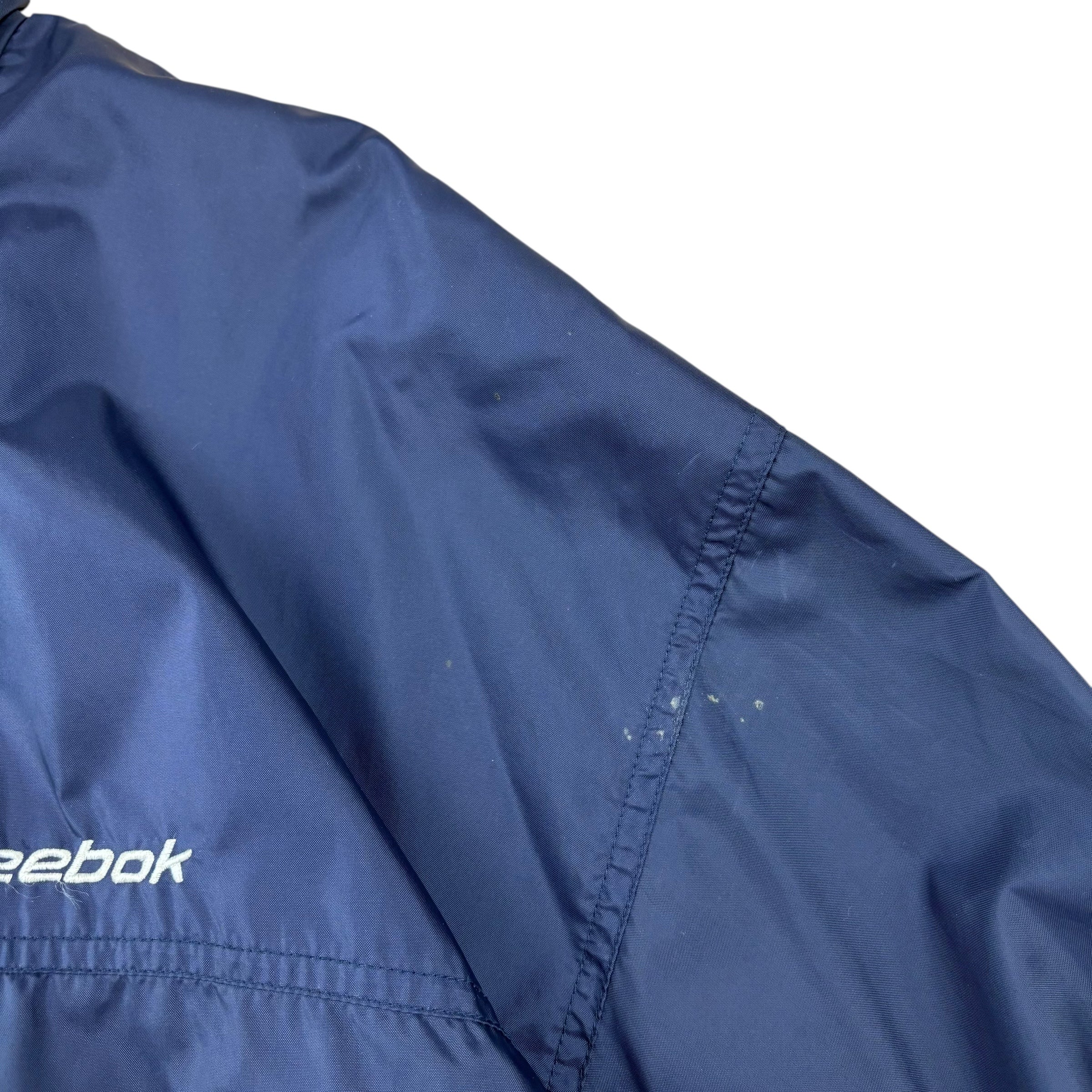 Reebok Navy 90s Logo Windbreaker (L)