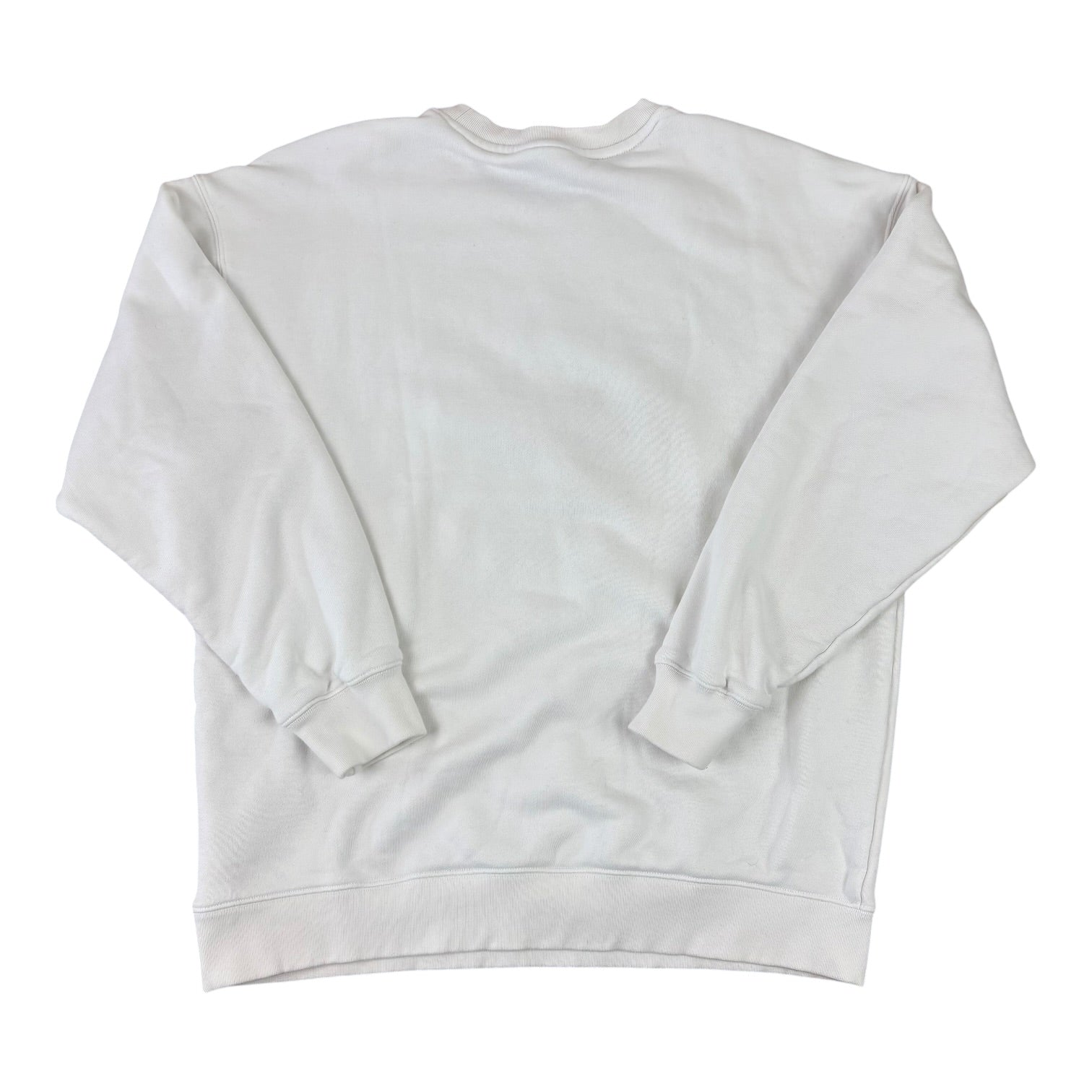 Adidas White Trefoil Sweater (Women’s S)