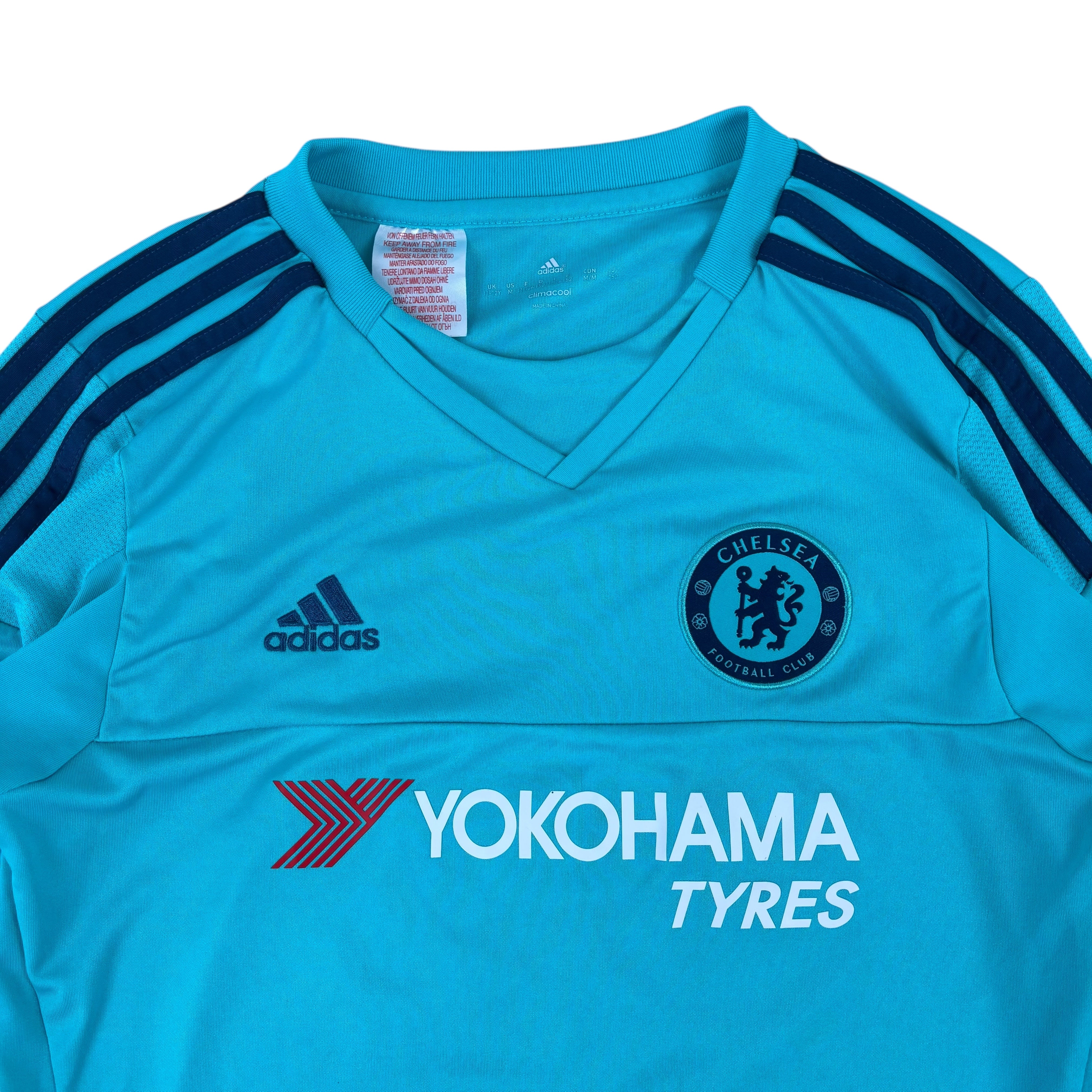 Adidas Chelsea FC 2015/16 Courtois No.13 Goalkeeper Jersey (11-12yrs)