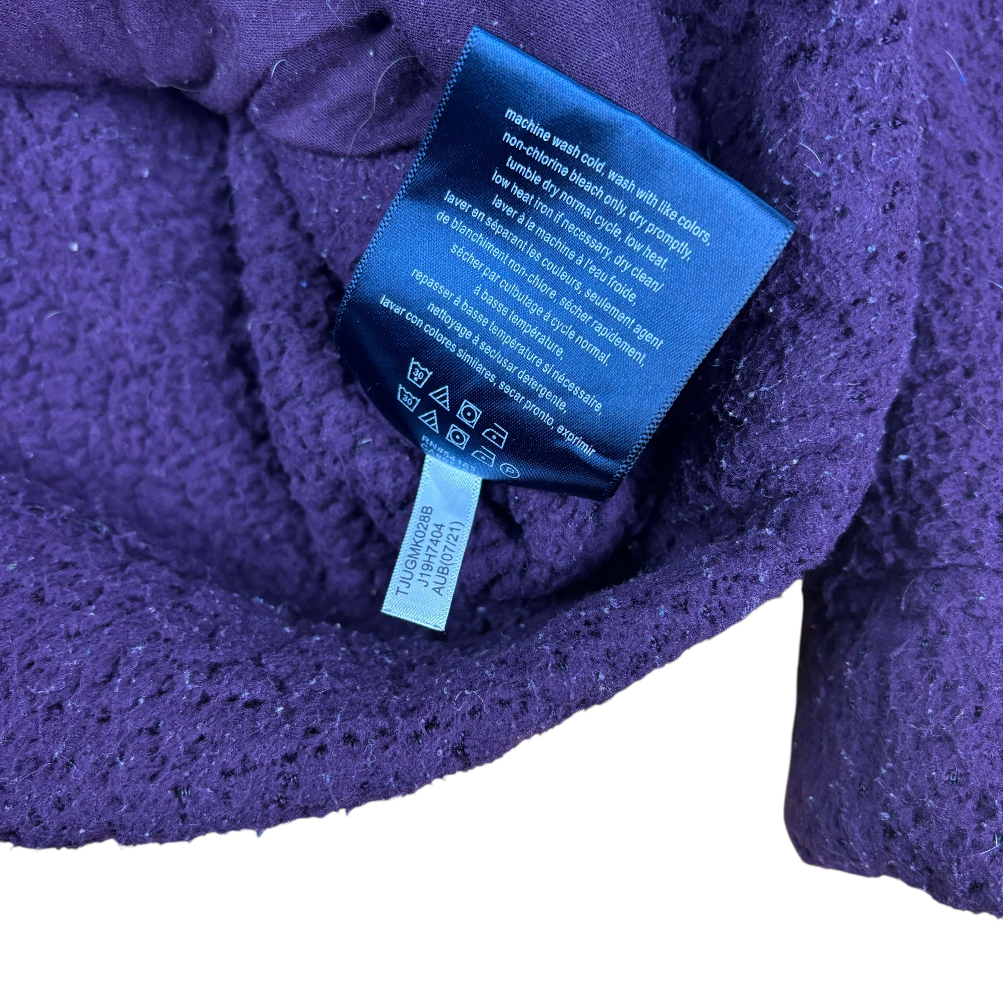 Tommy Hilfiger Purple Q-Zip Sherpa Fleece (Women’s M)