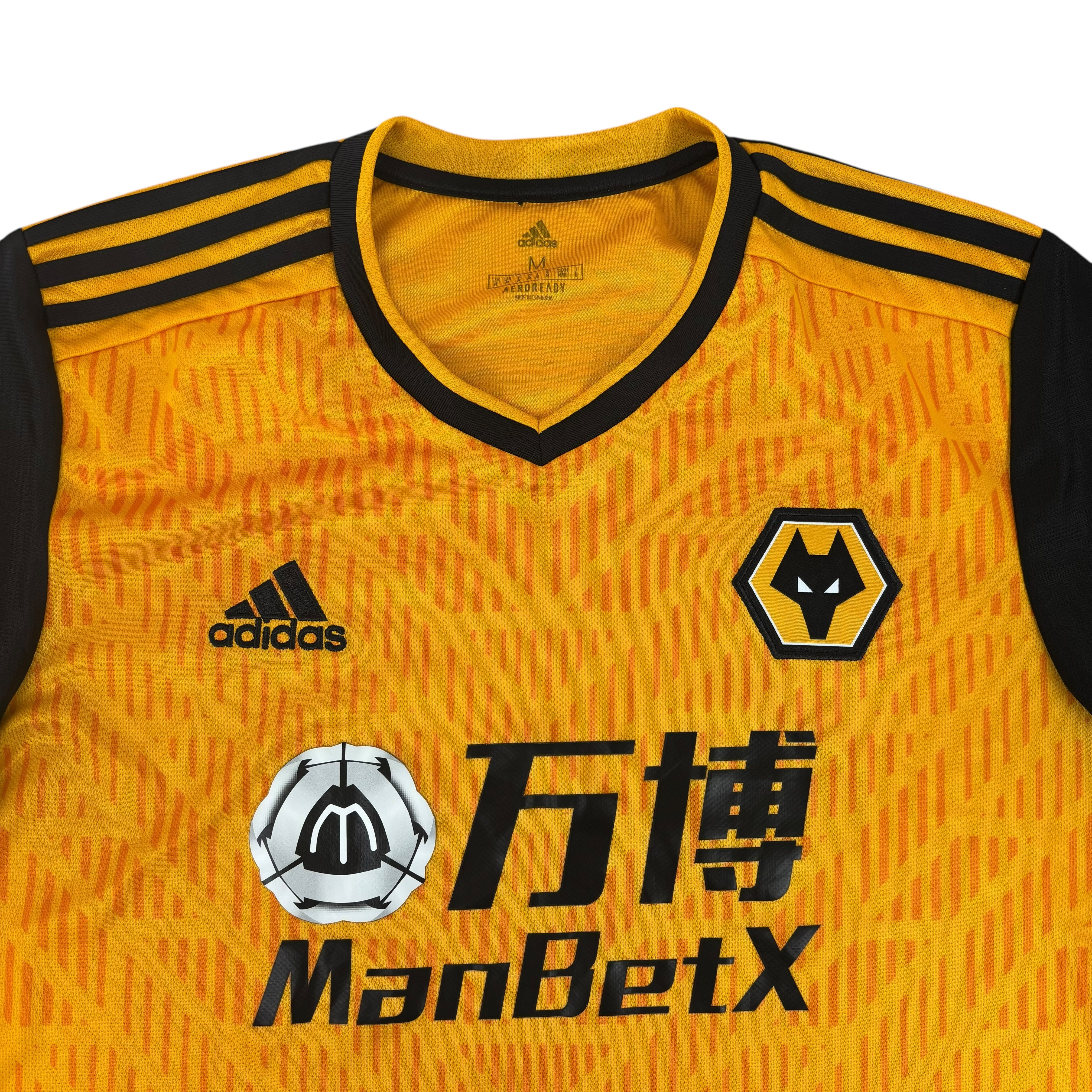Adidas Wolverhampton Warriors FC 2020/21 Home Jersey (M)