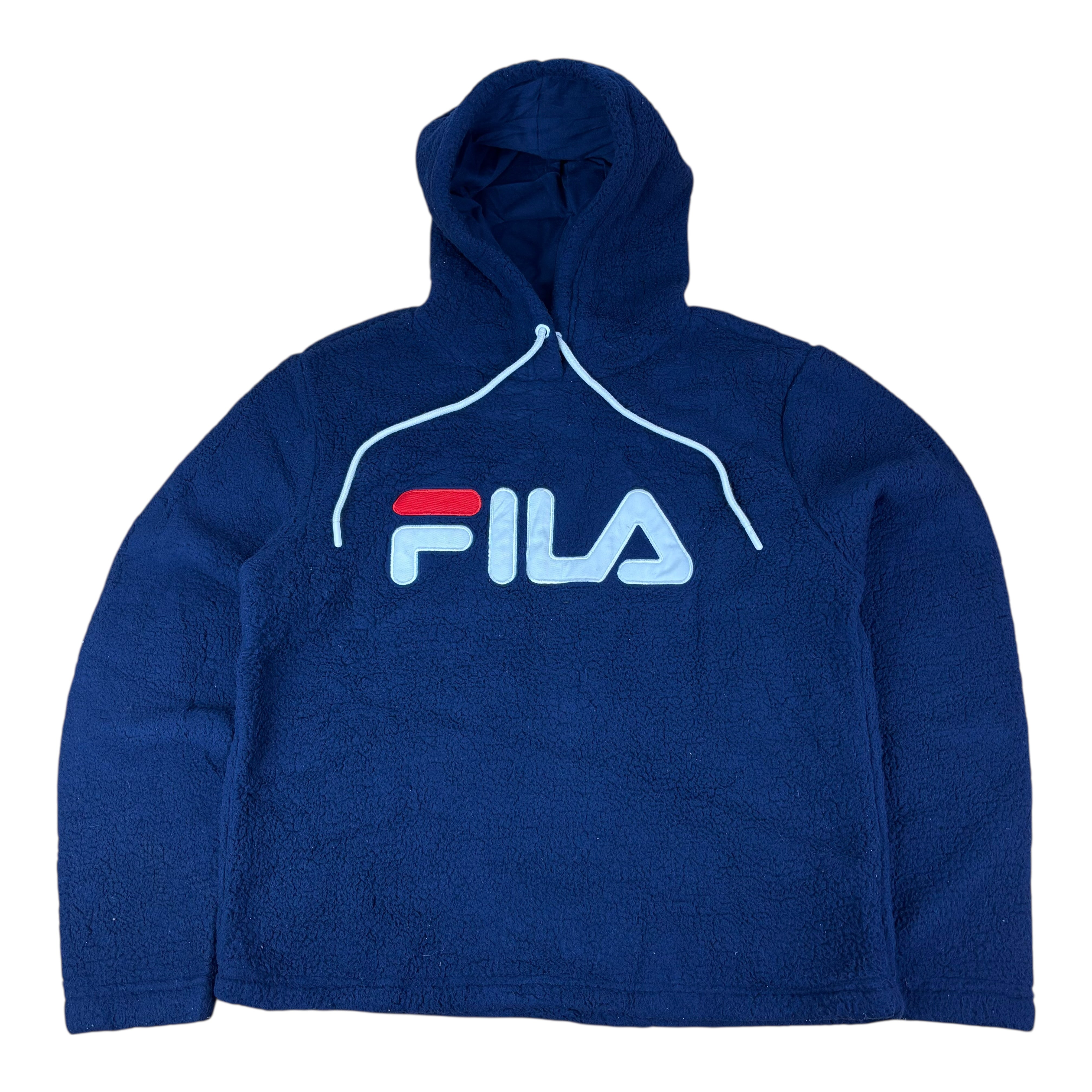 FILA Navy Hooded Sherpa Fleece (Women’s M)
