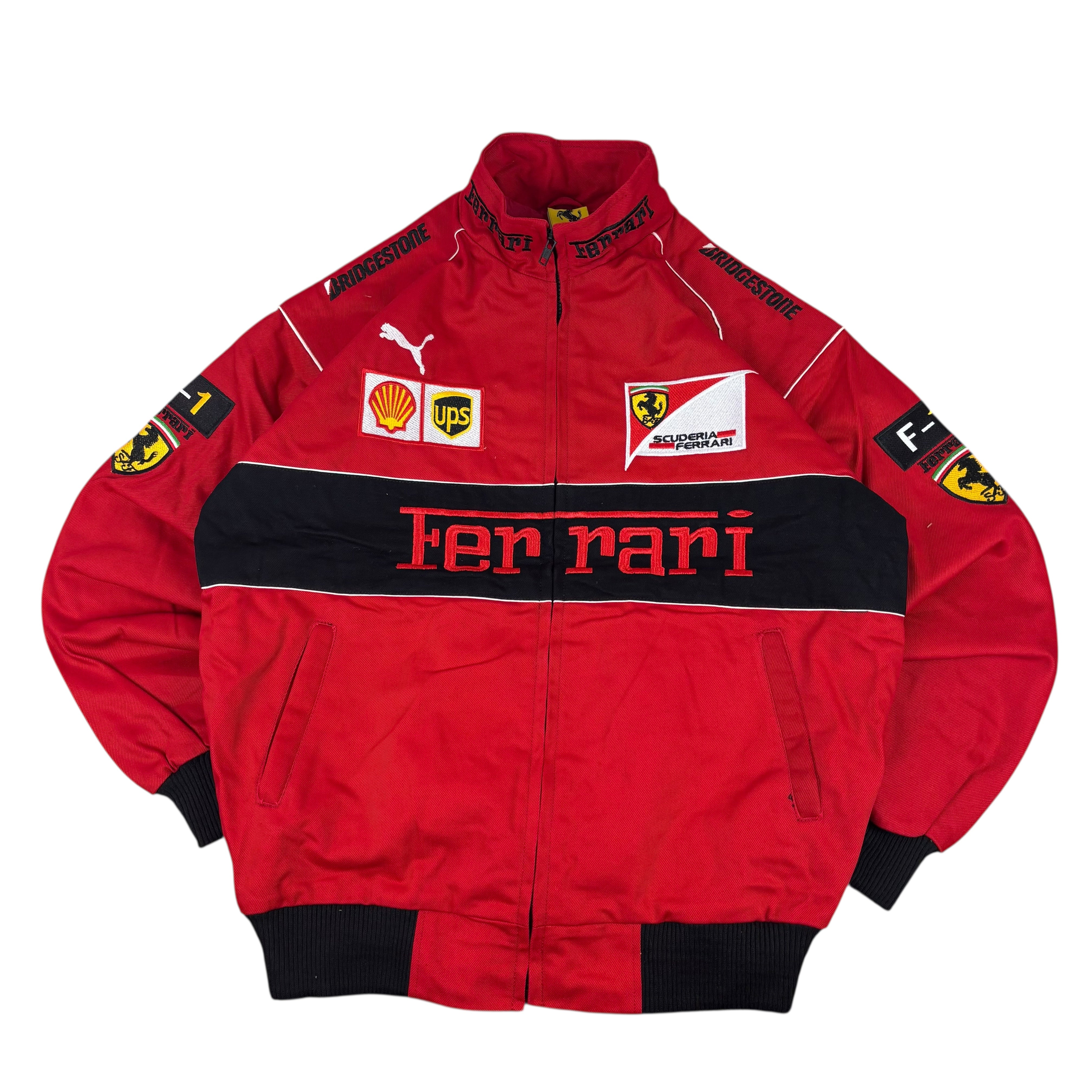 Puma Scuderia Ferrari Red F1 Racing Jacket (XL)