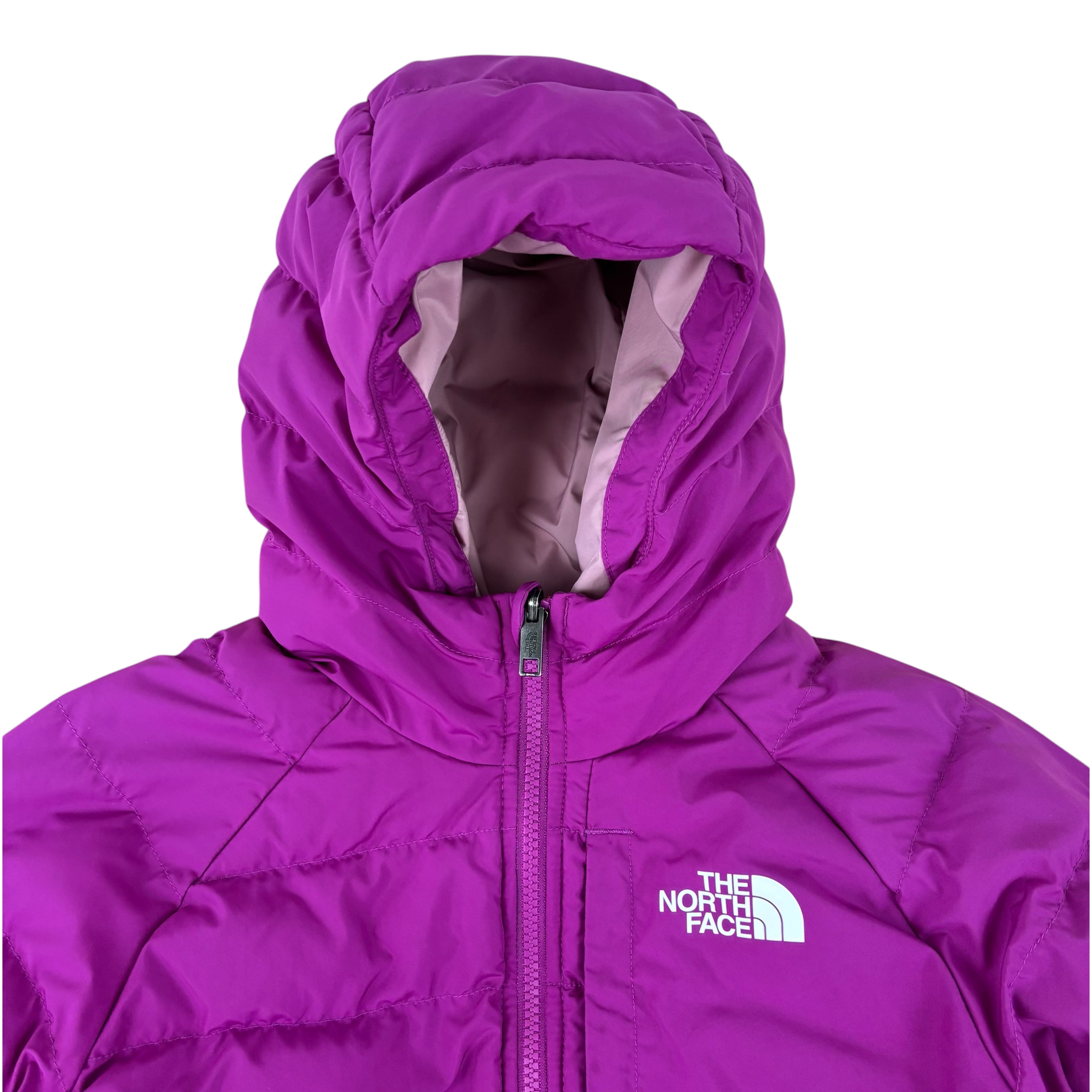 The North Face Pink & Purple Reversible Puffer Jacket (12yrs)