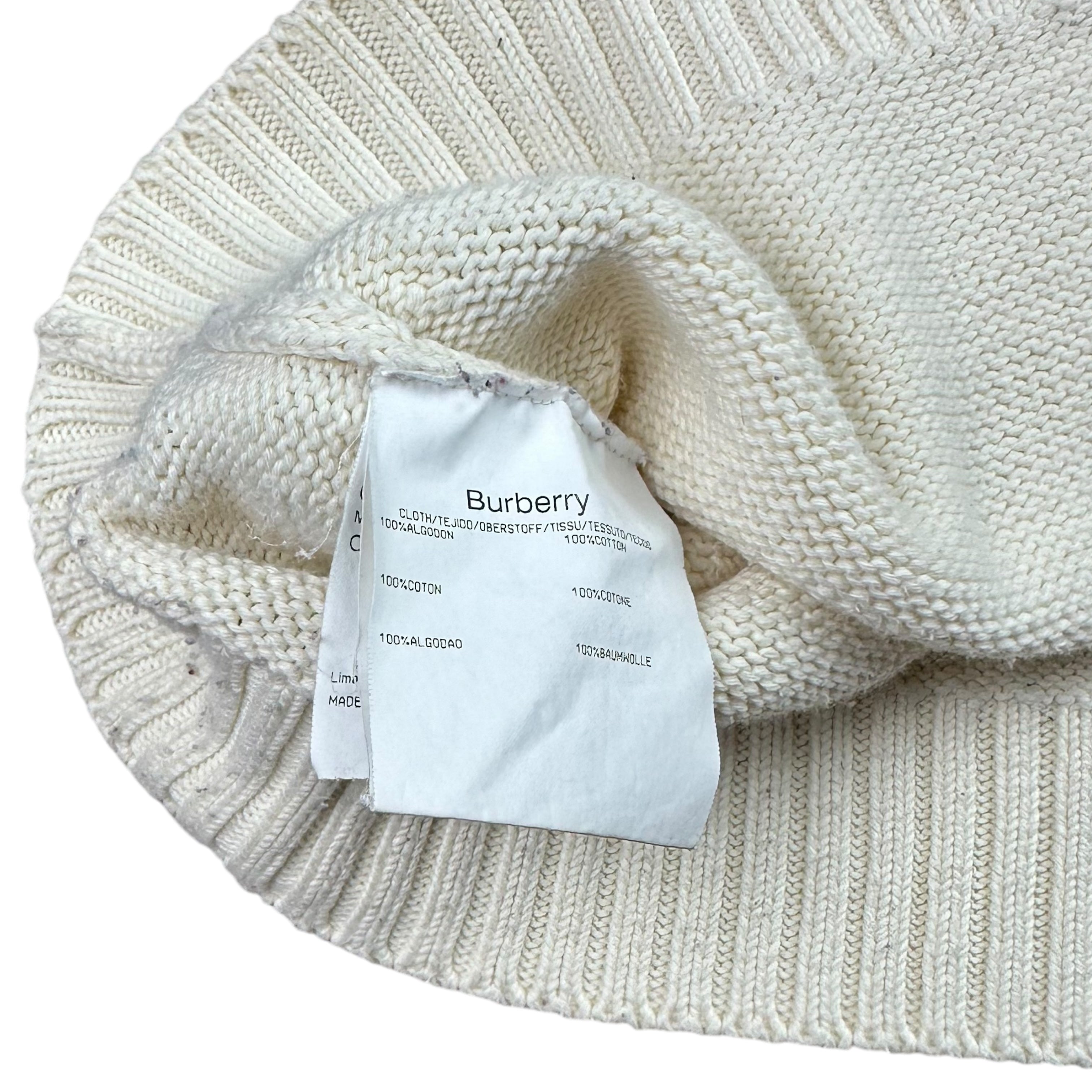 Burberry Knitted Zipped Sweater (Women’s M)