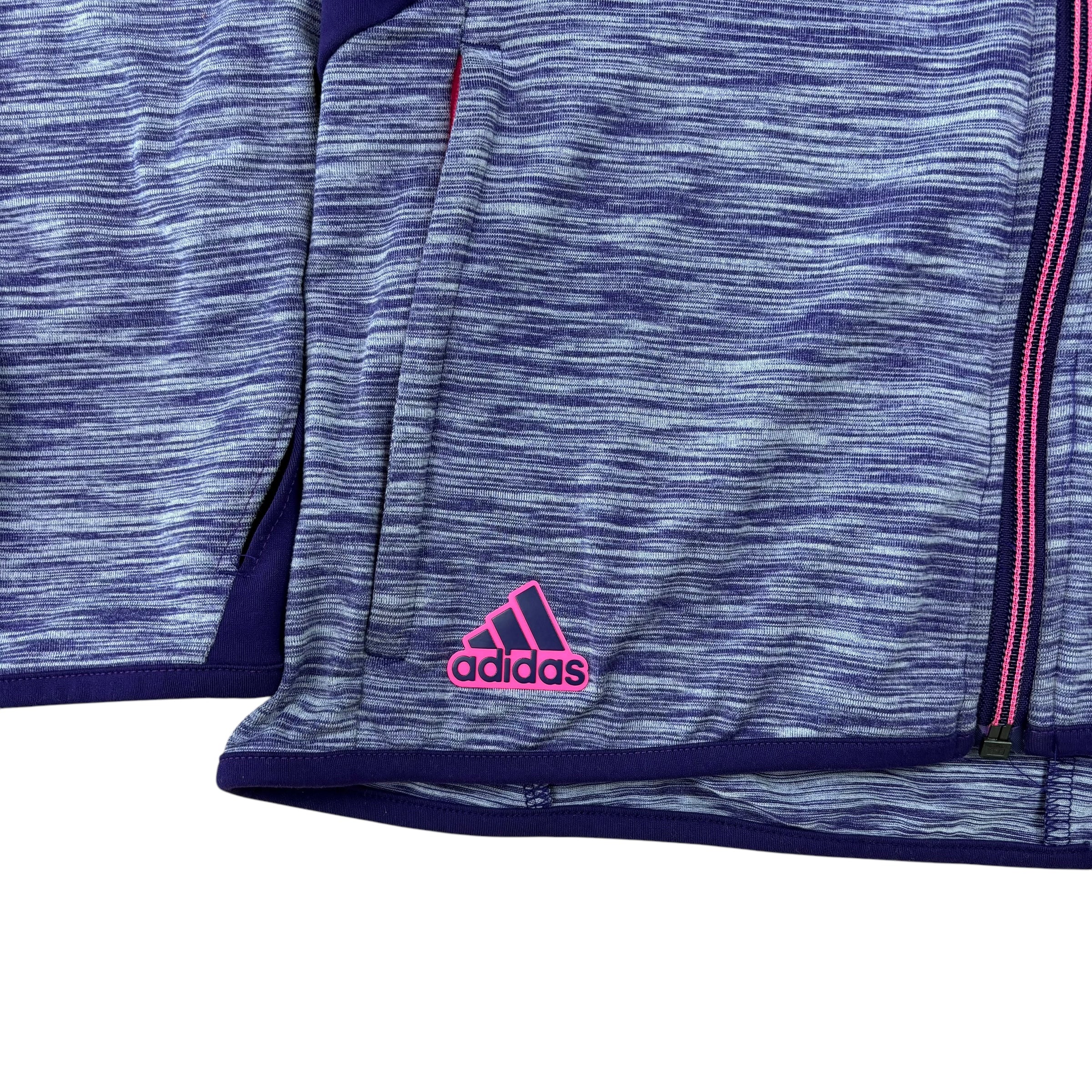 Adidas Purple Sample Track Jacket (Women’s M)