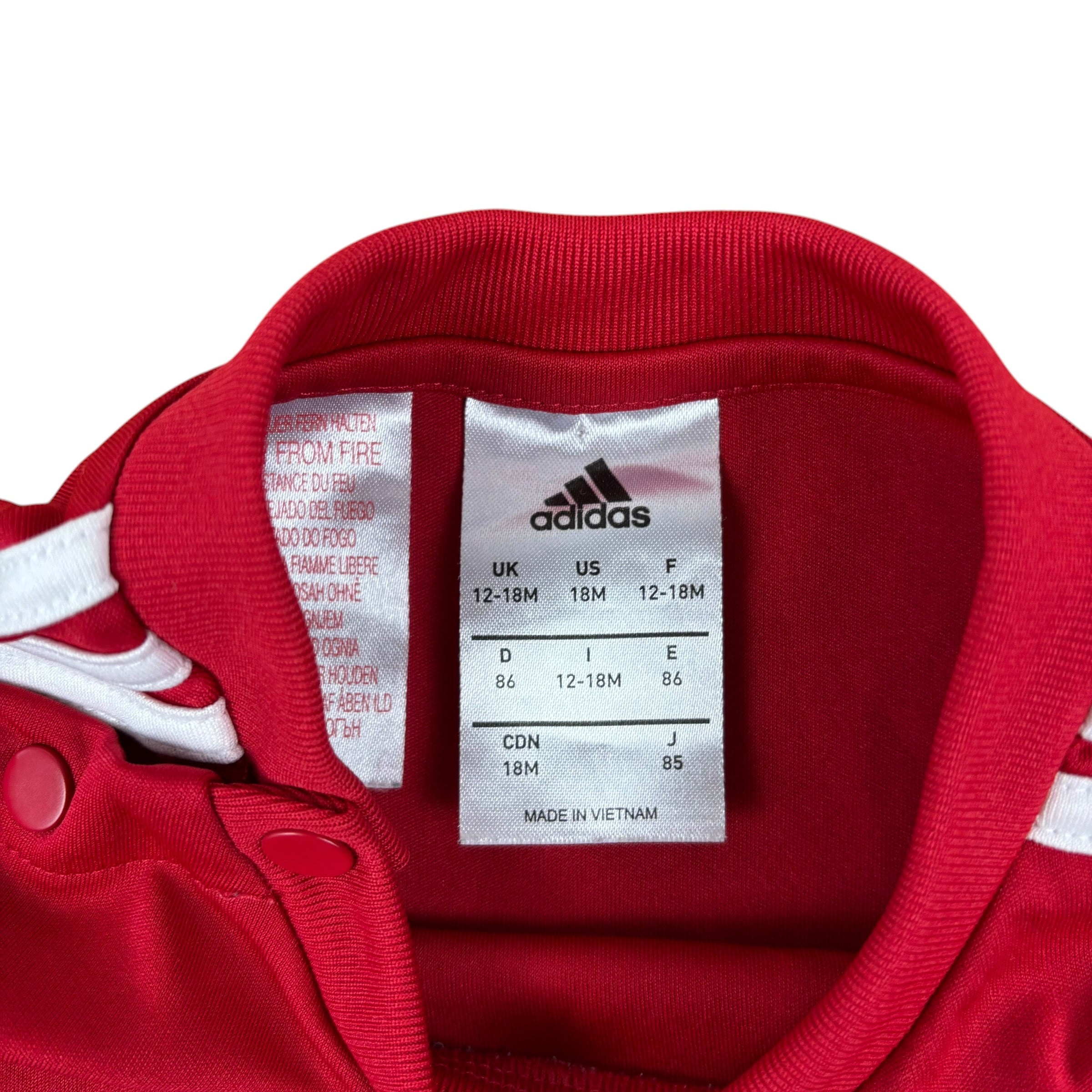 Adidas Manchester United FC 2017/18 Home Jersey (12-18mnths)