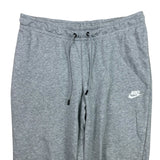 Nike Grey Cotton Logo Track Pants (L)