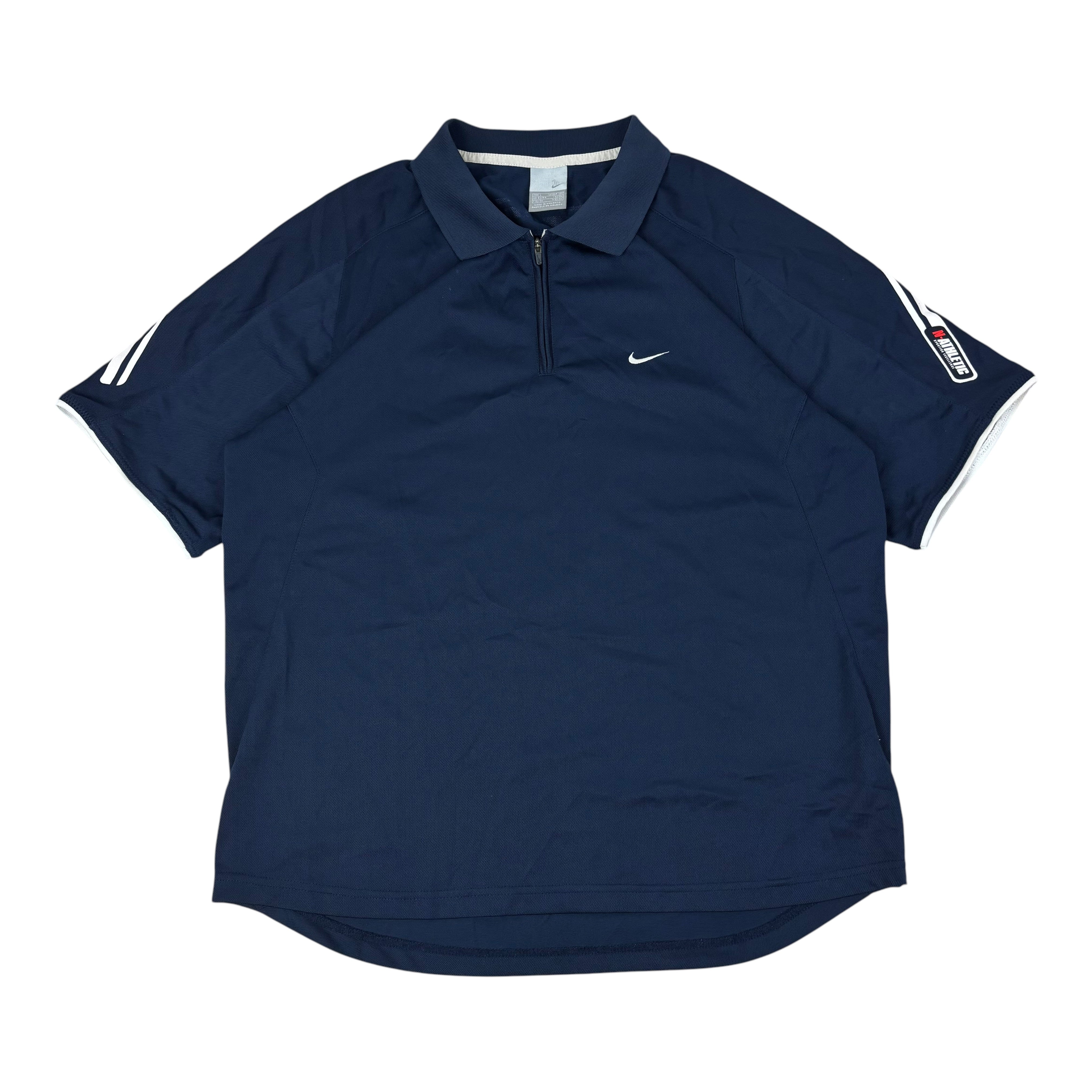 Nike Athletic Y2K Q-Zip Polo Shirt (L)