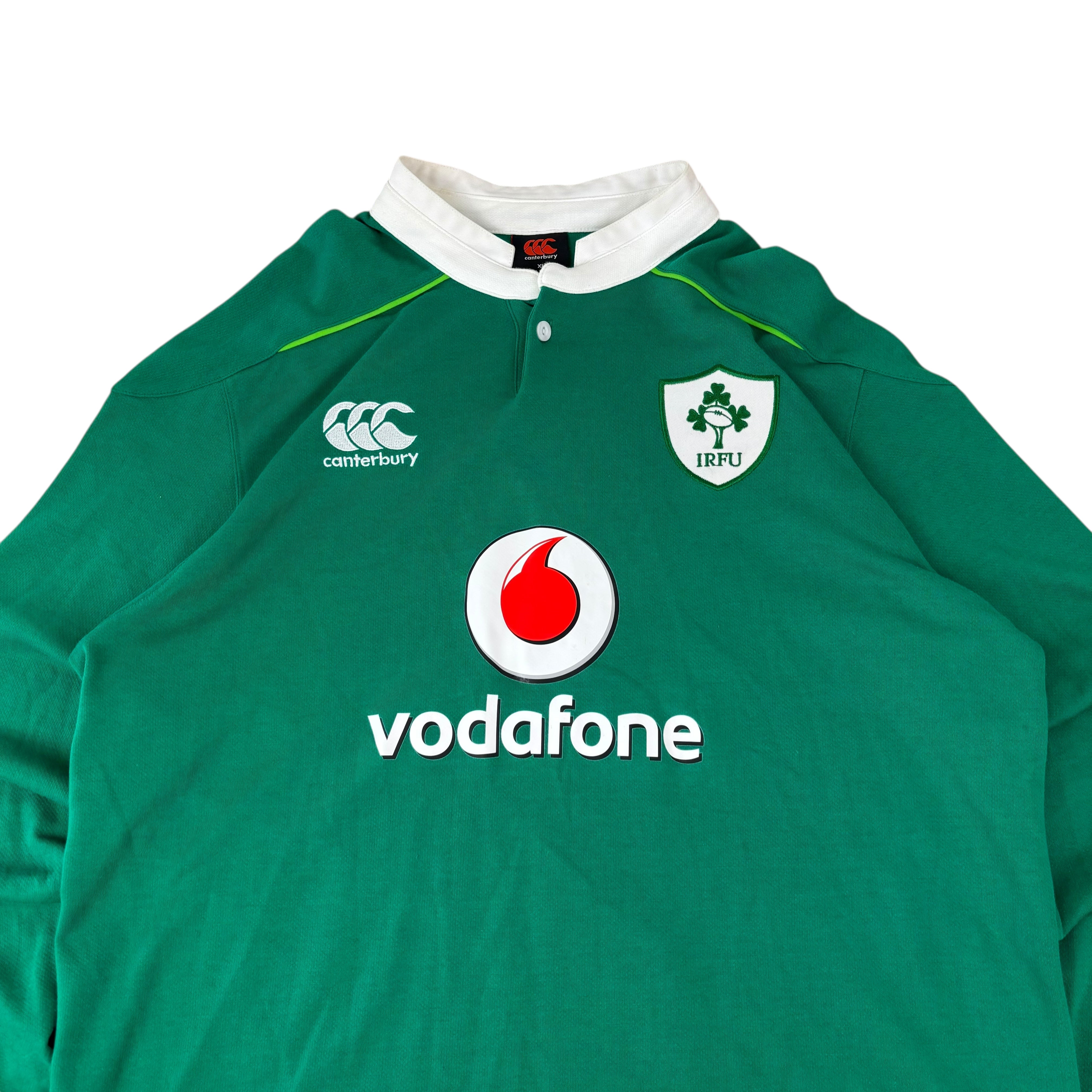 Canterbury Ireland Rugby IRFU 2016/17 LS Home Jersey (XL)