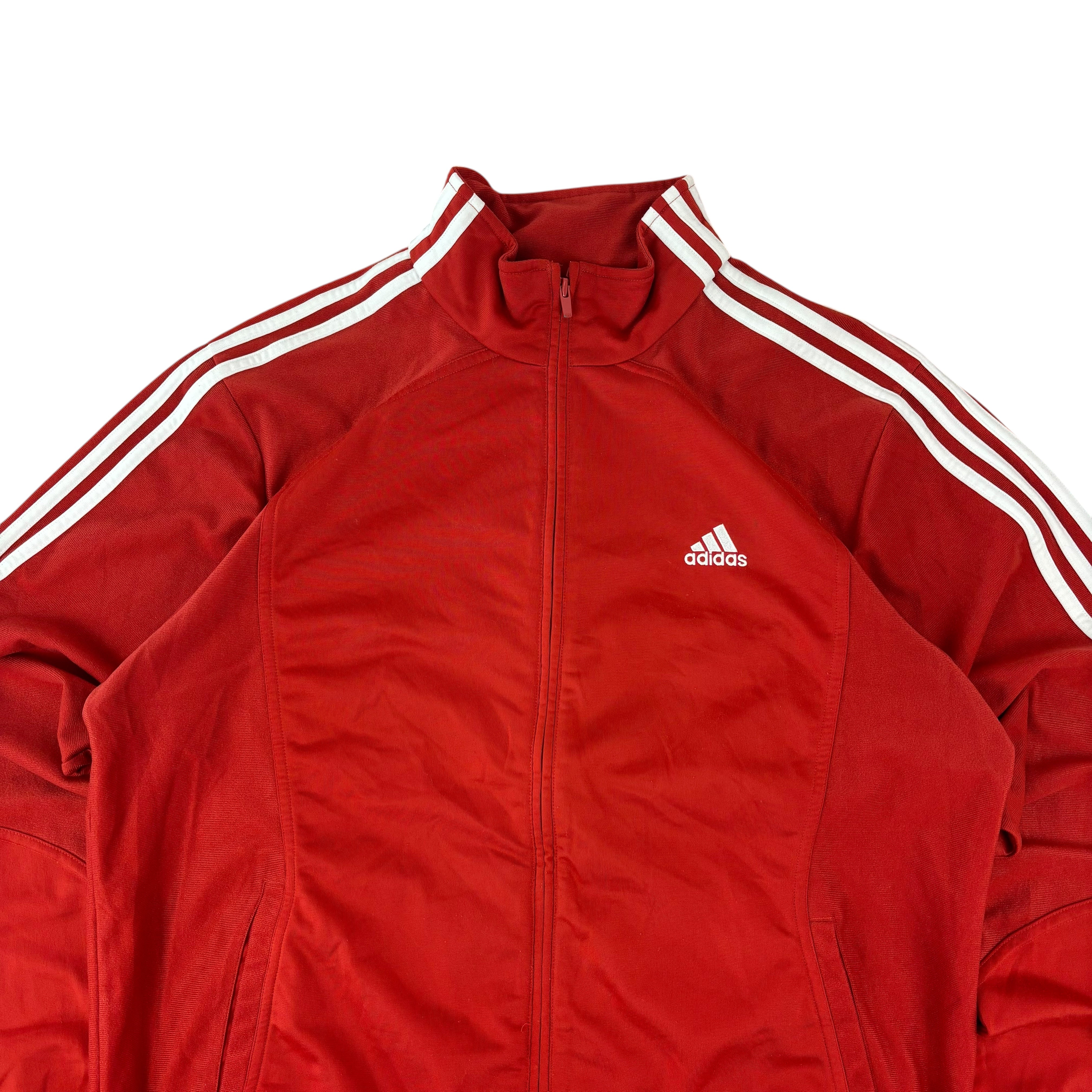 Adidas Y2K Red Track Jacket (L)