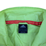 Adidas Y2K Lime Green Logo Windbreaker (S)