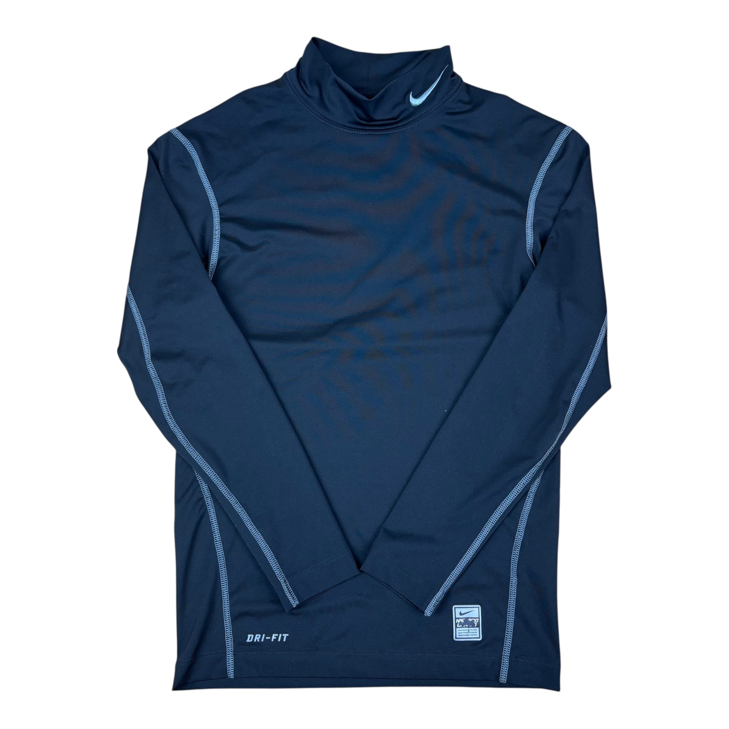 Nike Pro Combat Black Compression Dri-Fit LS Tee (M)