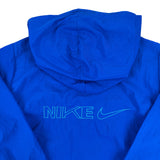 Nike Blue Q-Zip Spell-Out Windbreaker (12-14yrs)